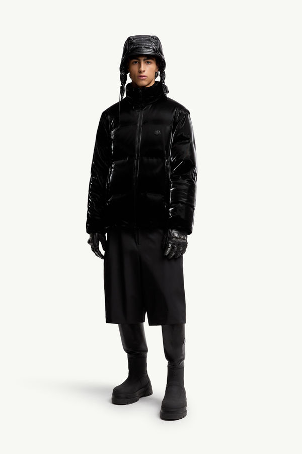ブラック Moncler x A$AP Rocky Throttle ダウンジャケット : Moncler 