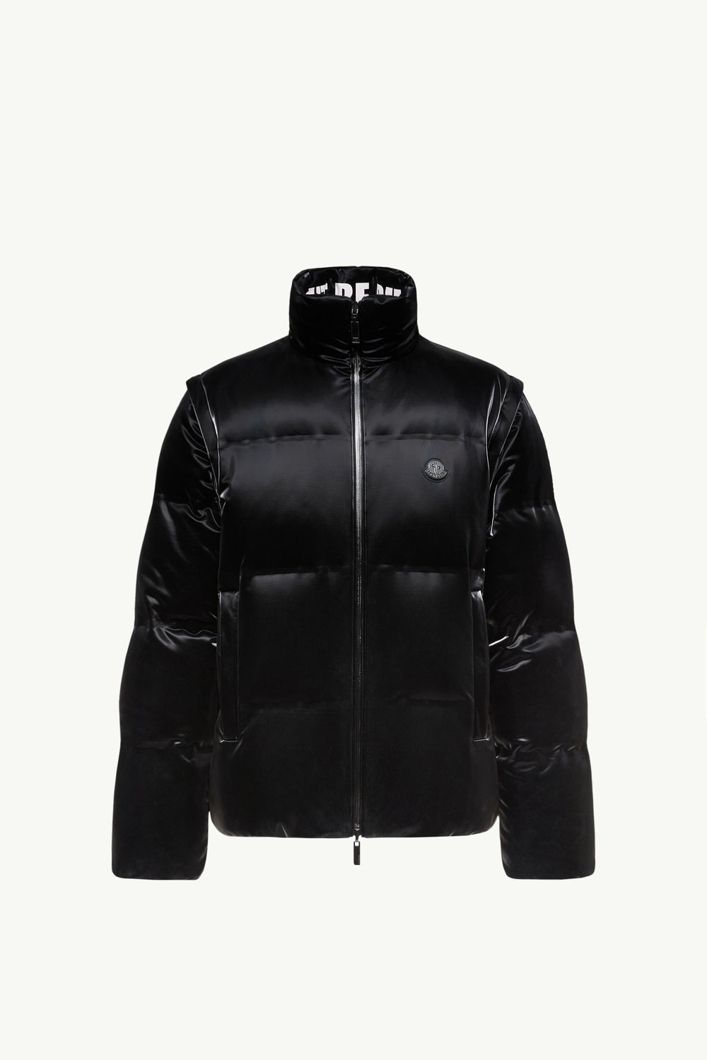 Moncler x A$AP Rocky Throttle Reversible 2-in-1 Down Jacket Men Black Moncler 2