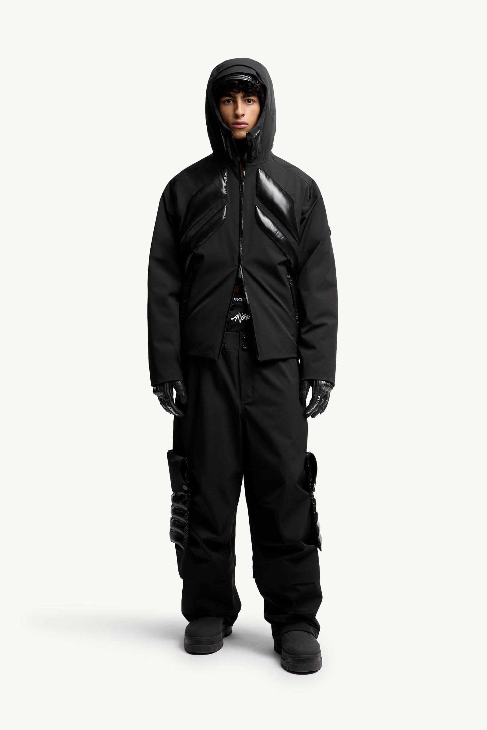 Black Moncler x A$AP Rocky Jumquat Short Down Jacket - Moncler x A