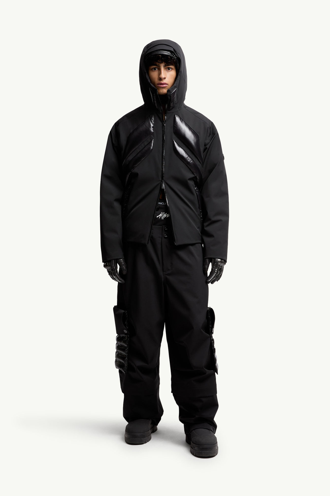 Moncler x A$AP Rocky Jumquat Short Down Jacket Men Black Moncler 0