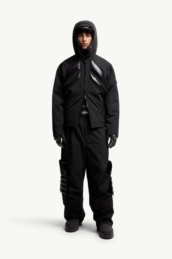 Moncler x A$AP Rocky Jumquat Short Down Jacket Men Black Moncler 0
