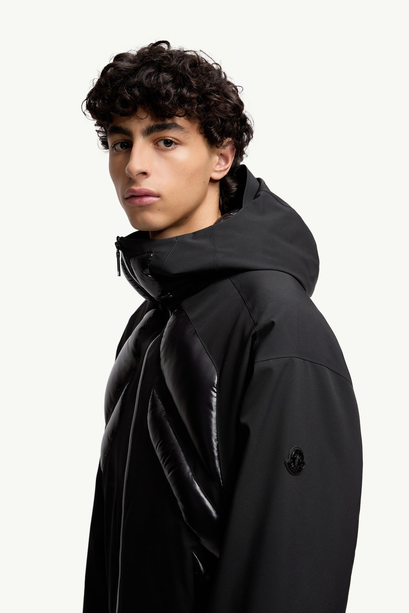 Doudoune courte Jumquat Moncler x A$AP Rocky Hommes Noir Moncler 1