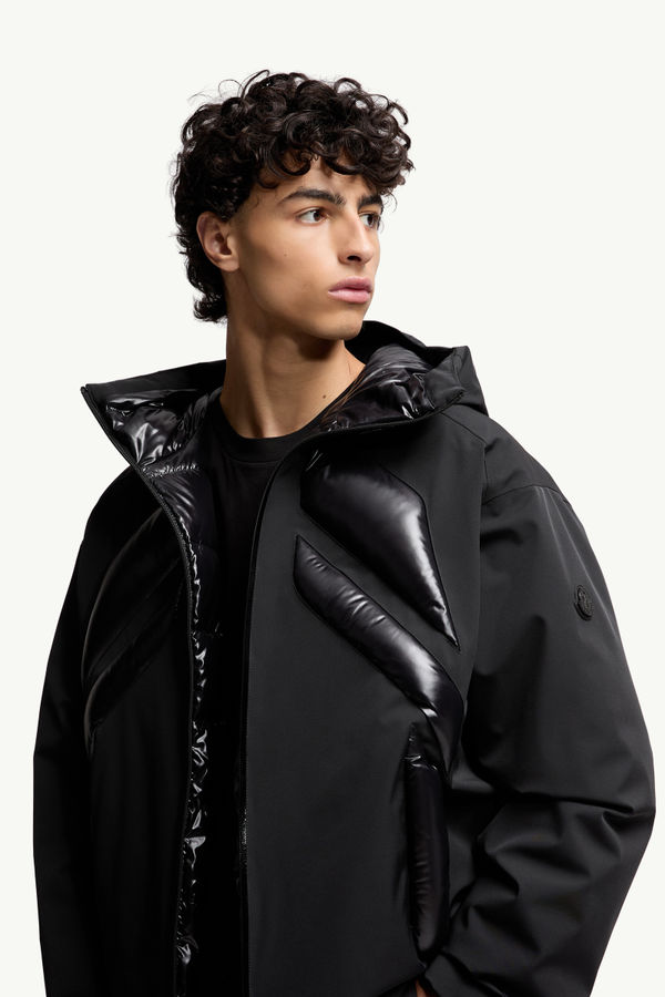 Moncler x A$AP Rocky Jumquat Short Down Jacket Men Black Moncler 5