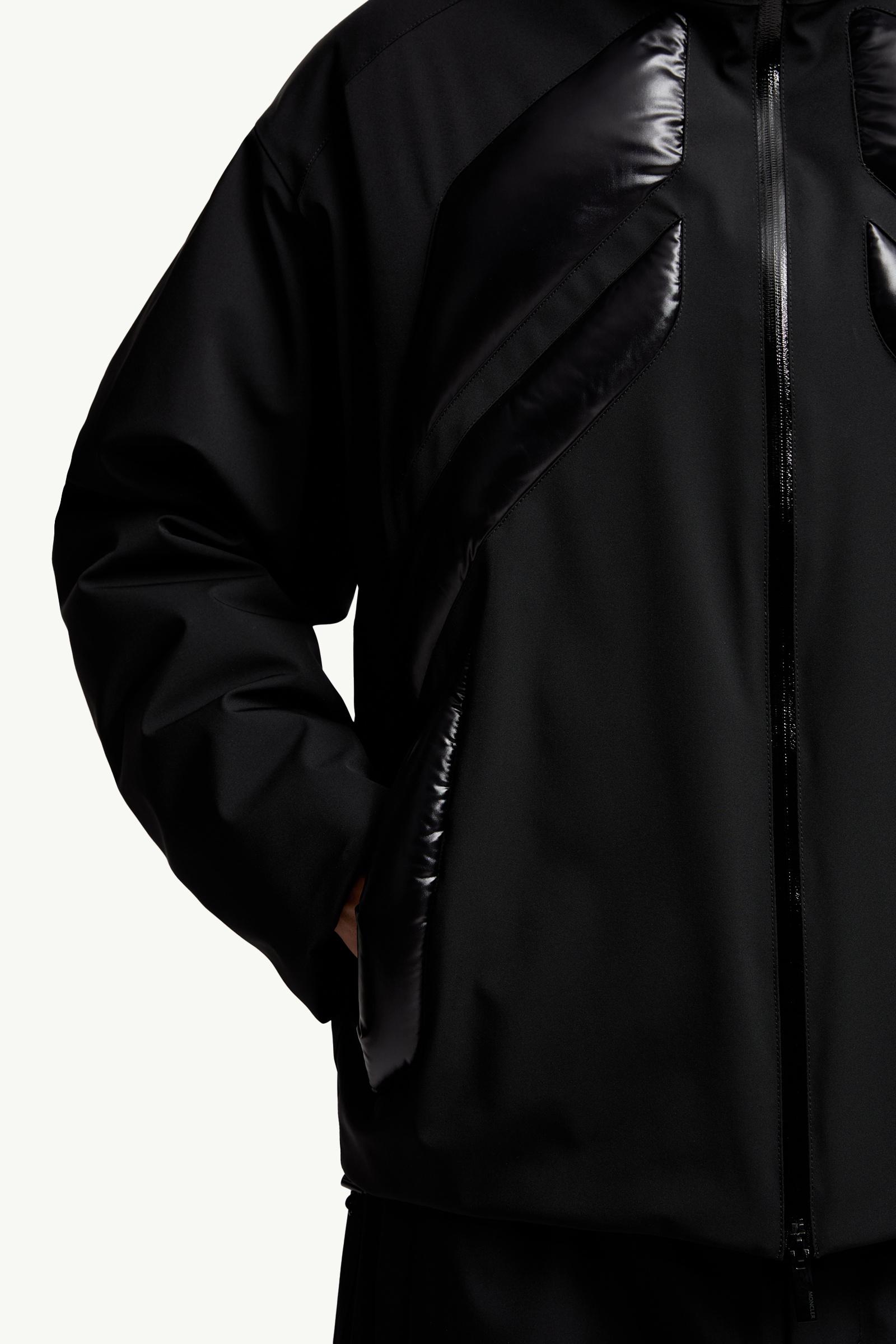 Black Moncler x A$AP Rocky Jumquat Short Down Jacket - Moncler x A