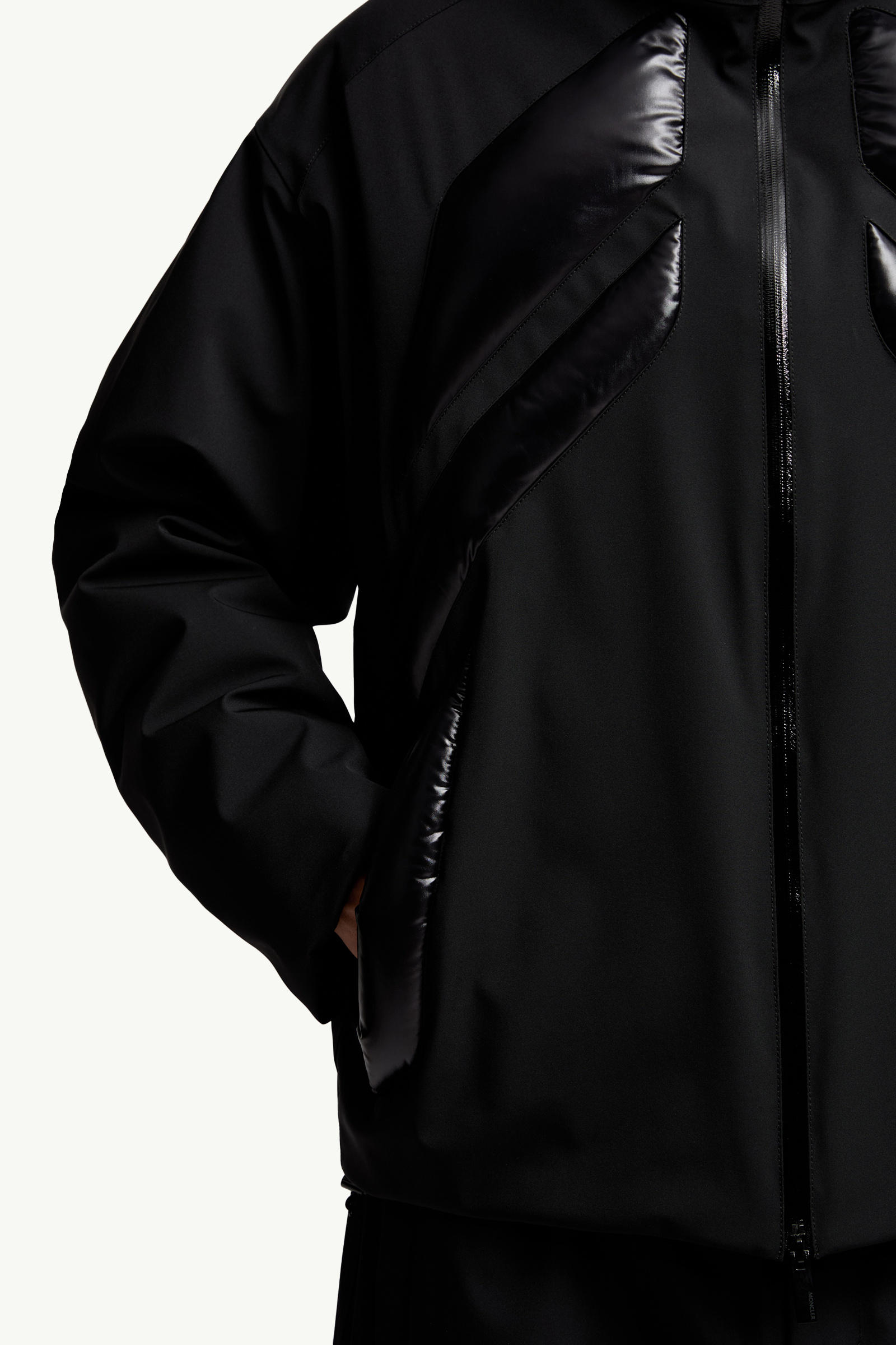Moncler x A$AP Rocky Jumquat Short Down Jacket Men Black Moncler 6