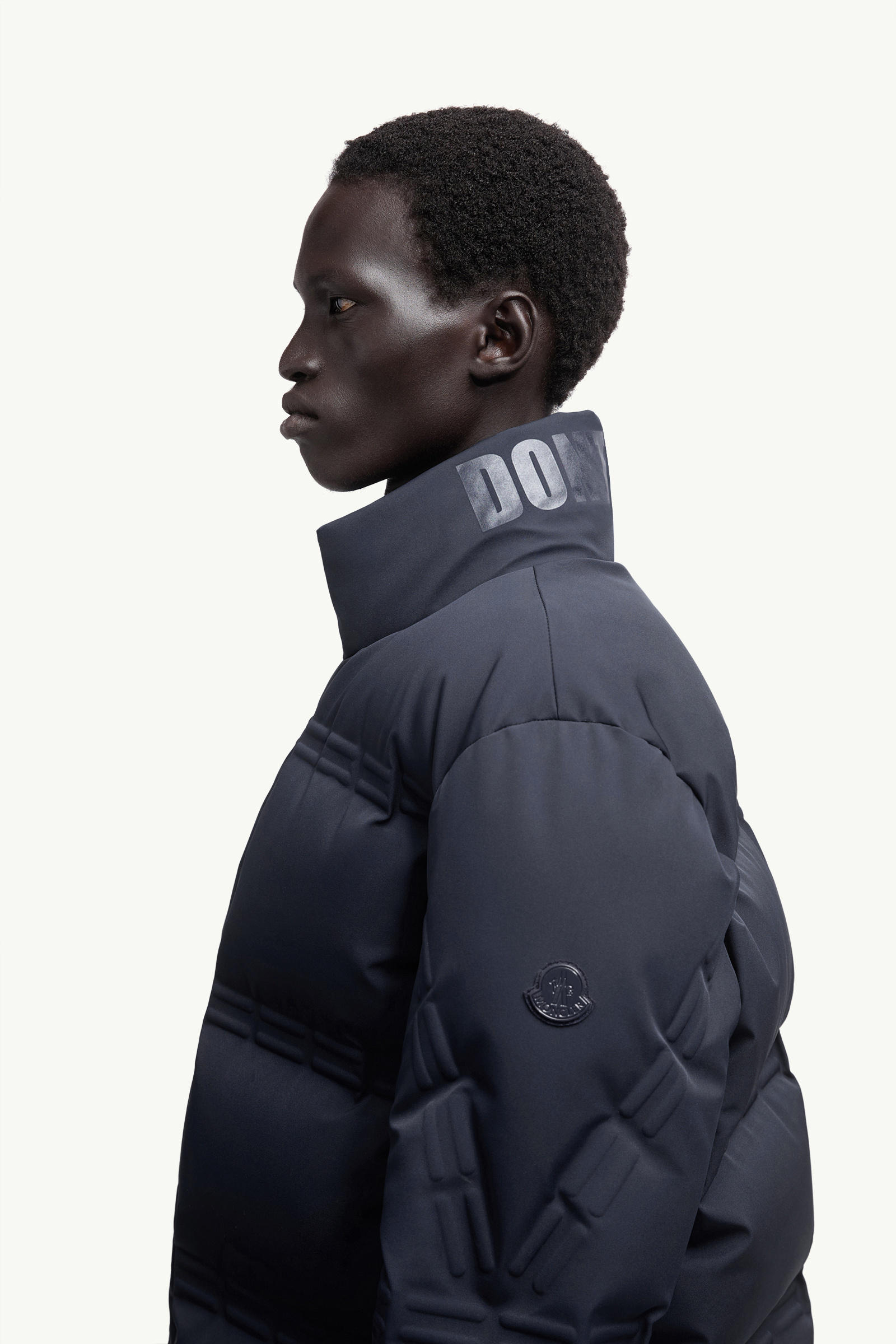 Moncler x A$AP Rocky Rally Short Down Jacket Men Navy Blue Moncler 1