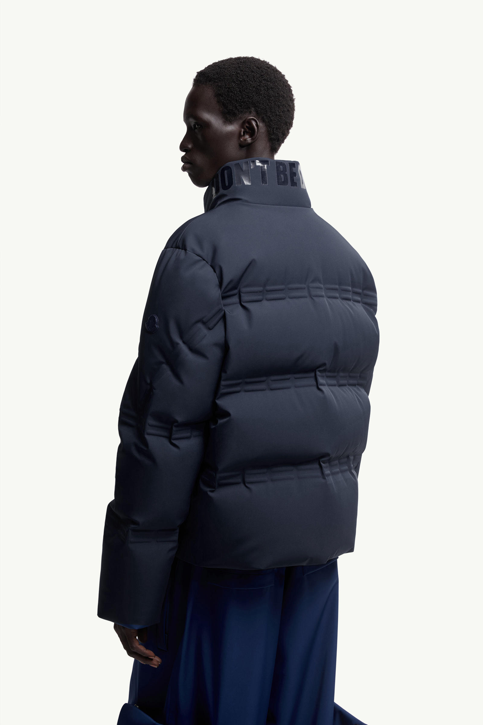 Moncler x A$AP Rocky Rally男女款短款羽绒夹克外套 中性 海军蓝色 Moncler 4