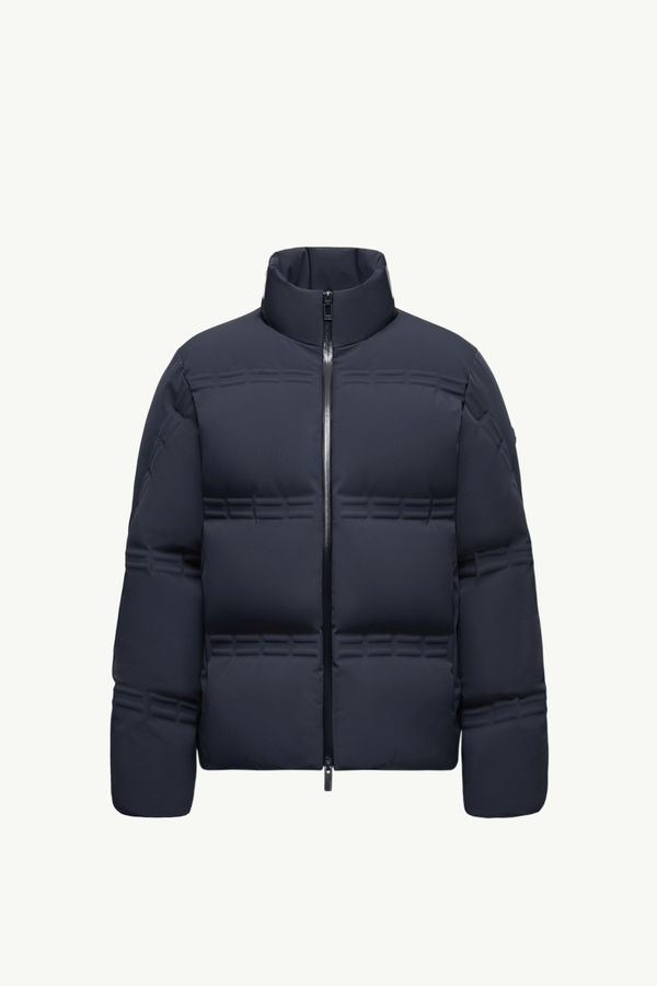 Moncler x A$AP Rocky Rally Short Down Jacket Men Navy Blue Moncler 2