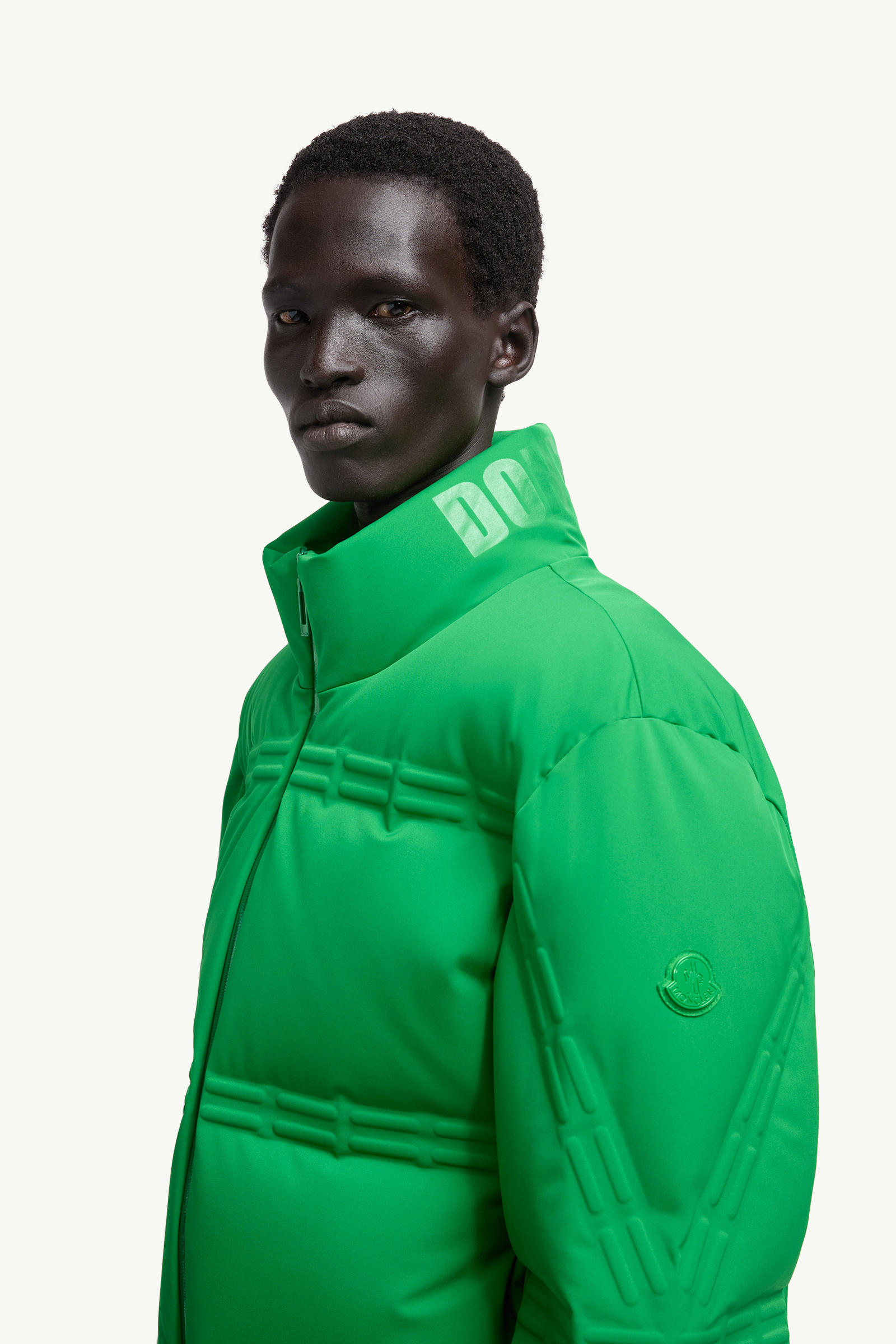 Moncler x A$AP Rocky Rally Short Down Jacket Gender Neutral Bright Green Moncler 2