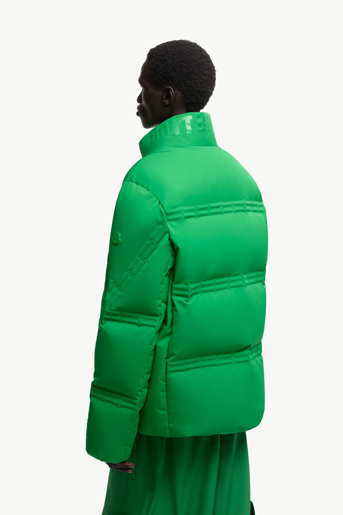 Moncler x A$AP Rocky Rally 쇼트 다운 재킷 남성 브라이트 그린 Moncler 4