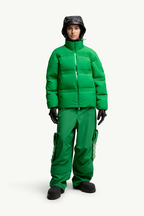 Moncler x A$AP Rocky Rally Short Down Jacket Men Bright Green Moncler 6