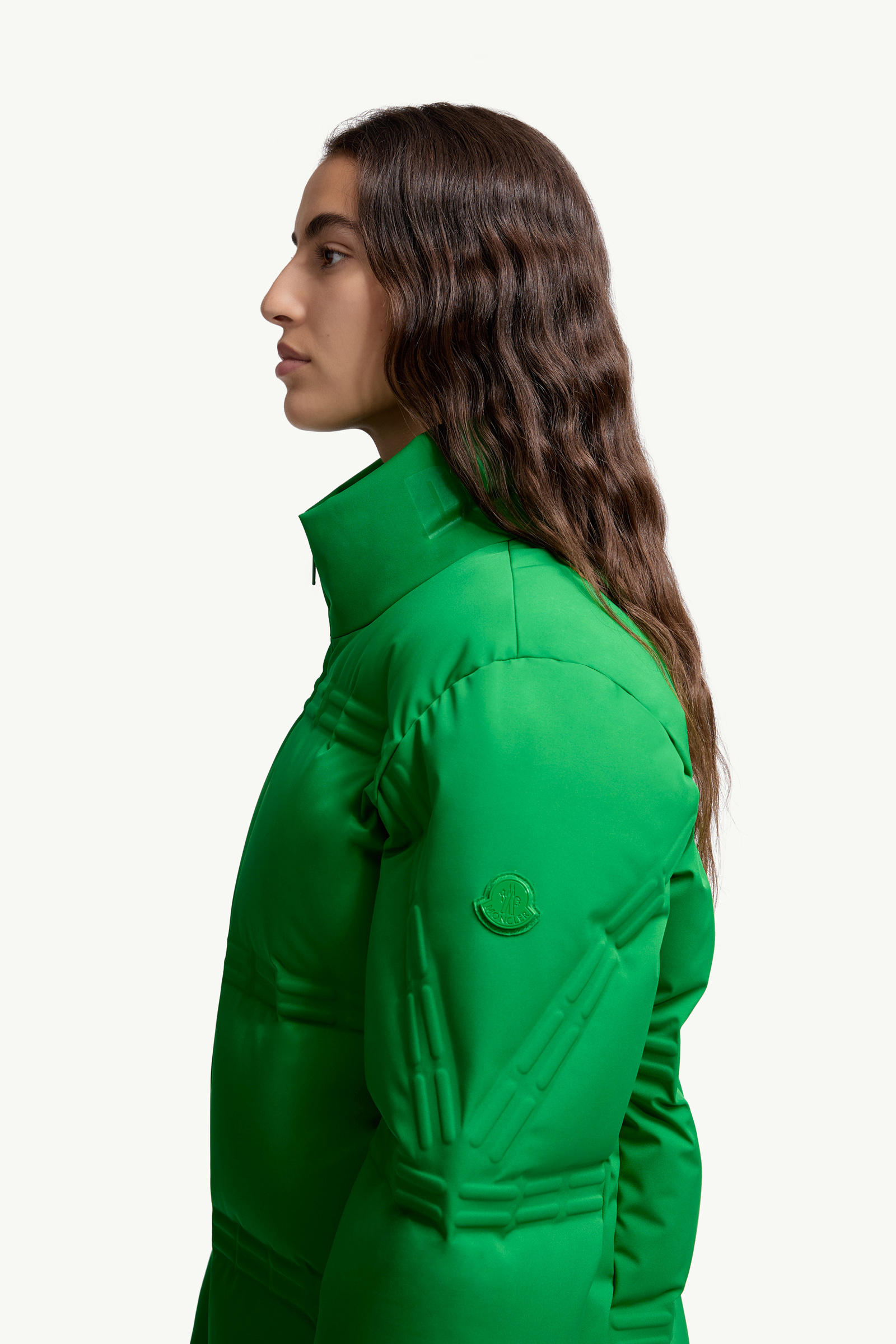 Moncler x A$AP Rocky Rally男女款短款羽绒夹克外套 中性 亮绿色 Moncler 7