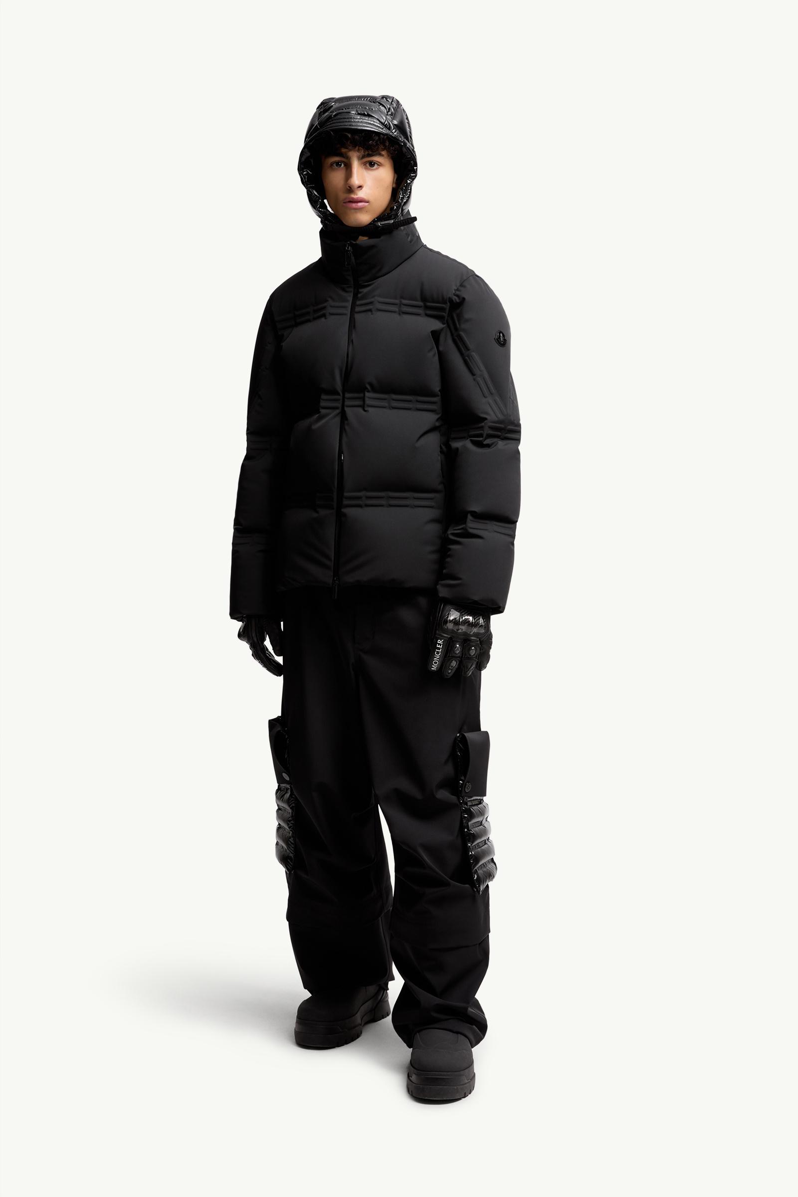 ブラック Moncler x A$AP Rocky Rally ショートダウンジャケット