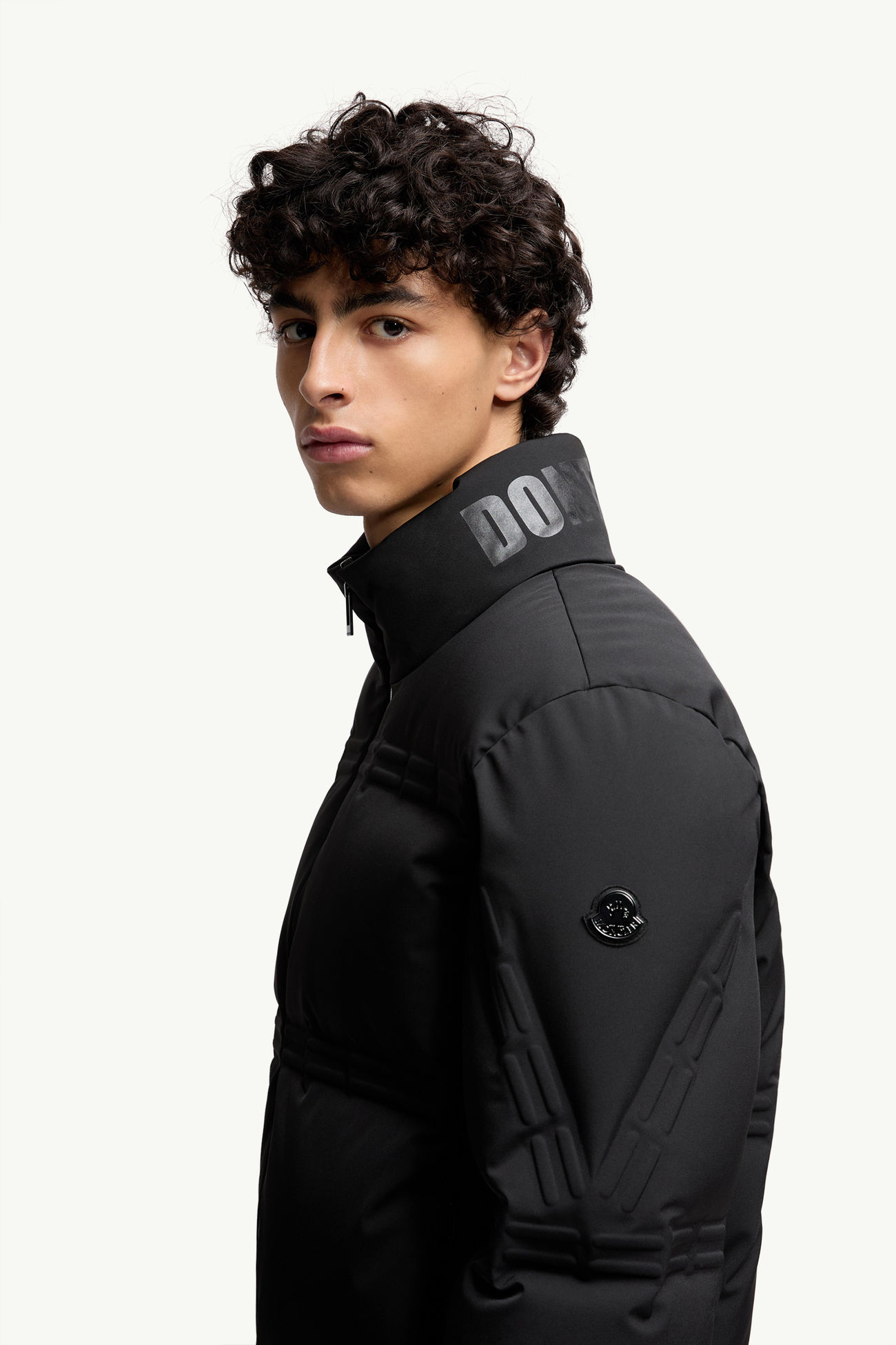 Moncler x A$AP Rocky Rally短身羽絨外套 男士 黑色 Moncler 1