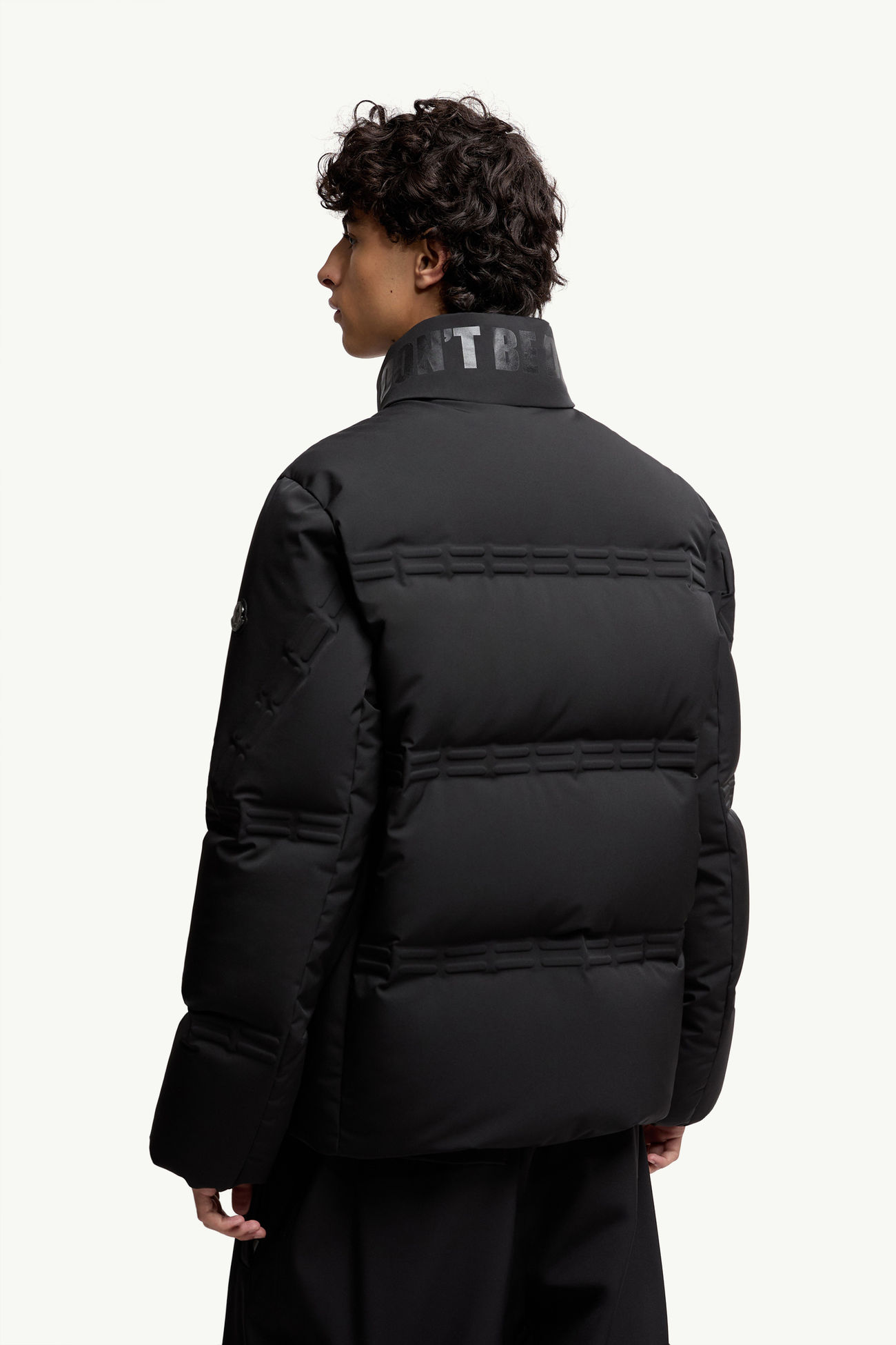 Moncler x A$AP Rocky Rally短身羽絨外套 男士 黑色 Moncler 4
