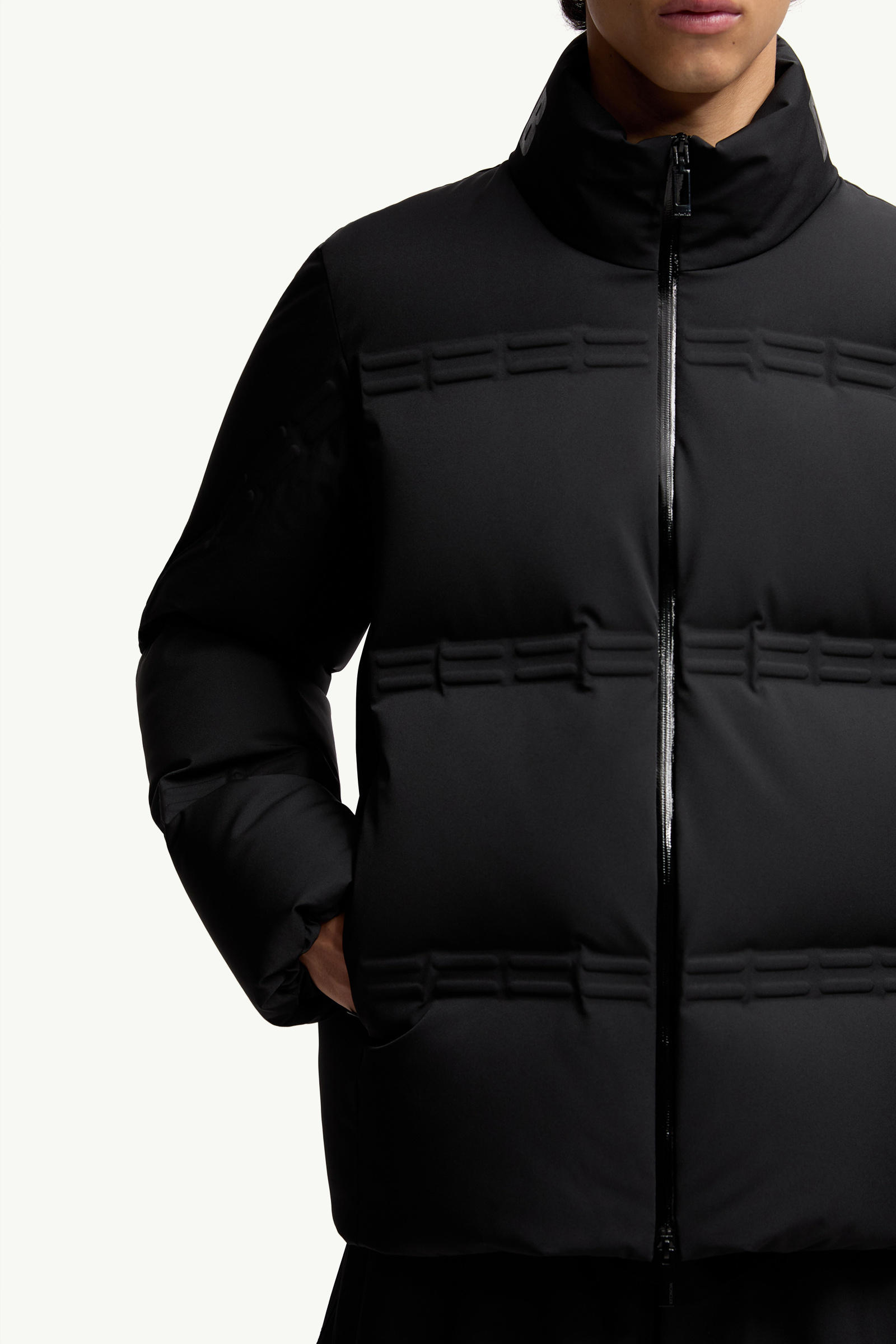 Moncler x A$AP Rocky Rally男女款短款羽绒夹克外套 中性 黑色 Moncler 7