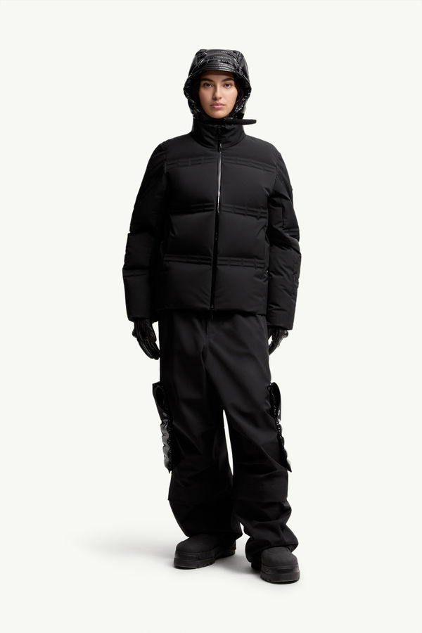 Moncler x A$AP Rocky Rally Short Down Jacket Men Black Moncler 8