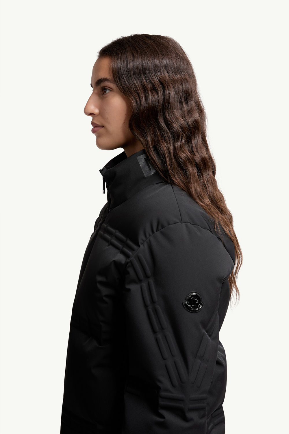 Doudoune courte Rally Moncler x A$AP Rocky Hommes Noir Moncler 9
