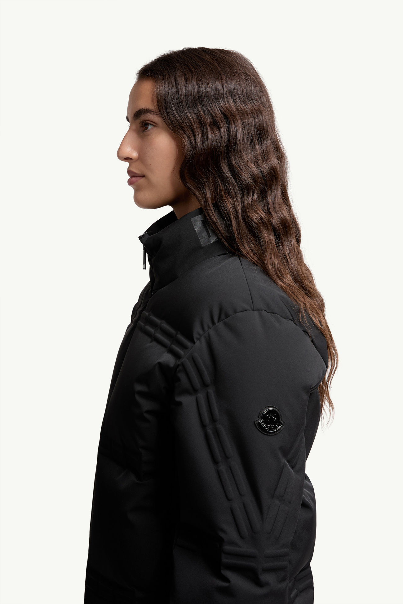 Moncler x A$AP Rocky Rally kurze Daunenjacke Herren Schwarz Moncler 9