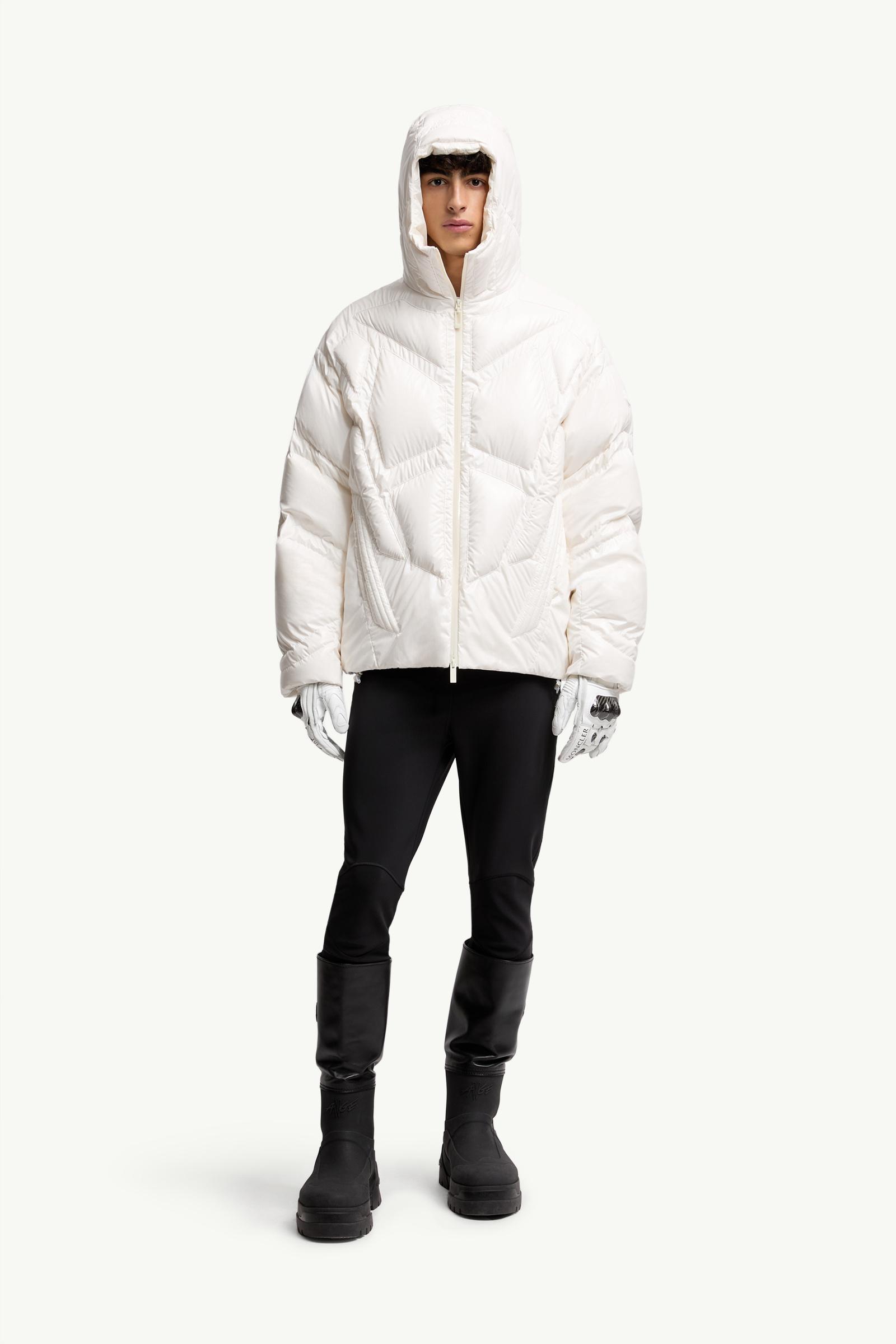Moncler x A$AP Rocky Bahianinha男女款连帽短款羽绒夹克外套 中性 白色 Moncler 1