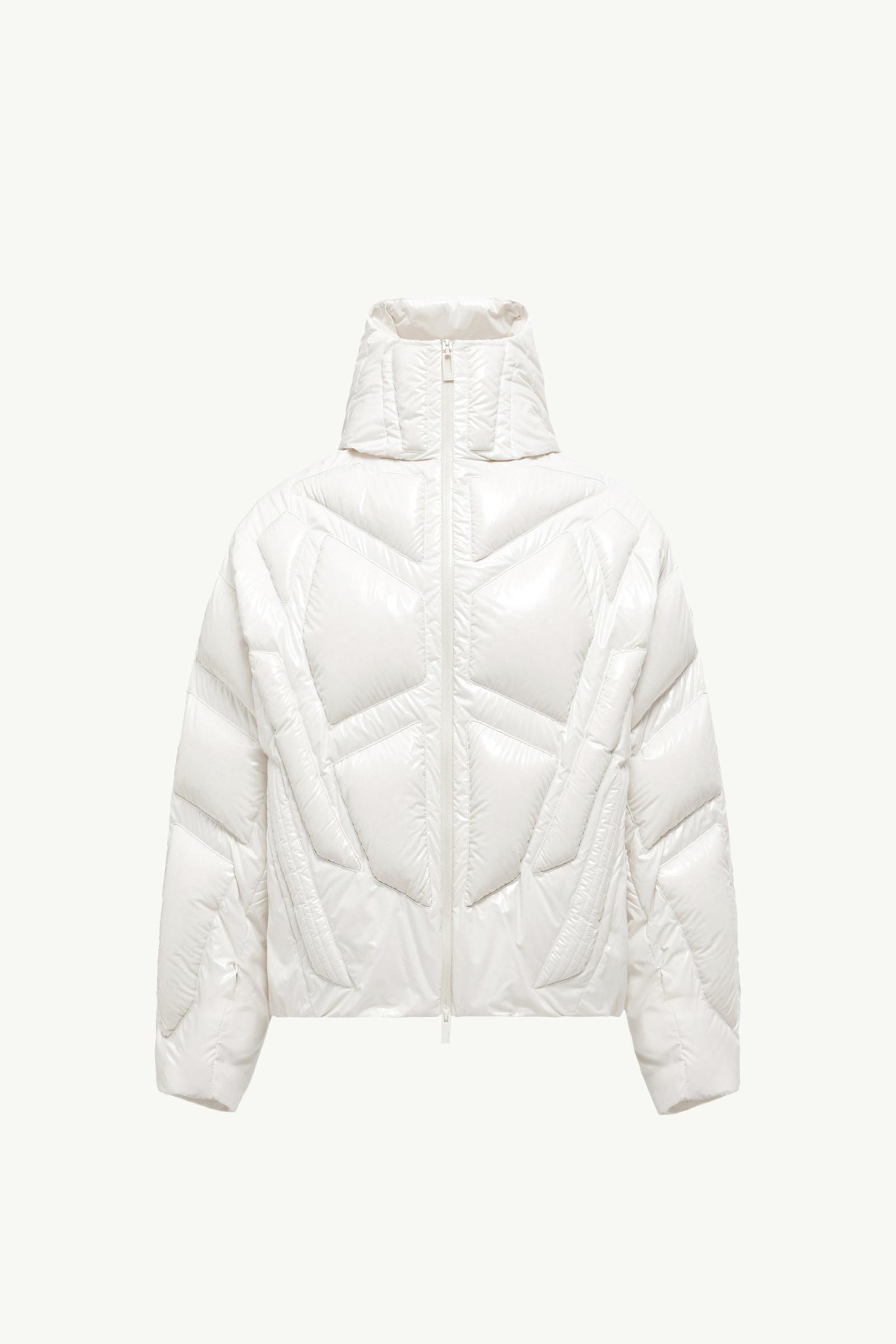 White Moncler x A$AP Rocky Bahianinha Hooded Short Down Jacket