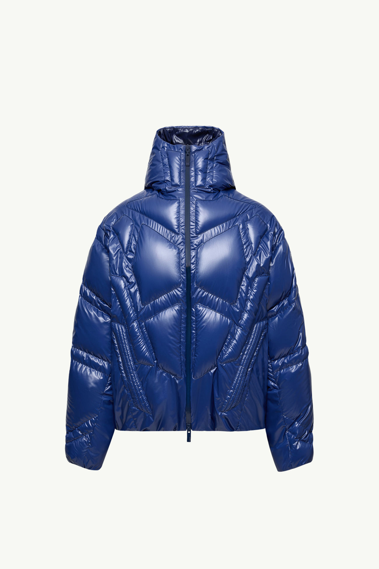 ブライトブルー Moncler x A$AP Rocky Bahianinha ショートダウン 