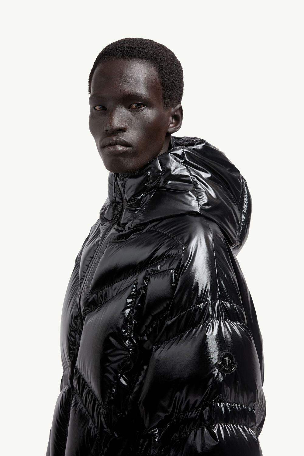 Doudoune courte à capuche Bahianinha Moncler x A$AP Rocky Hommes Noir Moncler 1