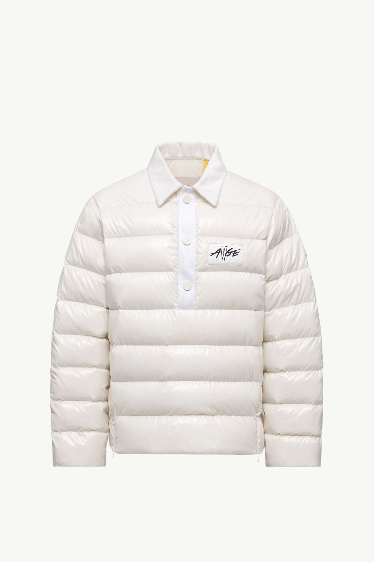 Moncler x A$AP Rocky Vardar Polohemd-Daunenjacke Herren Weiß Moncler 2