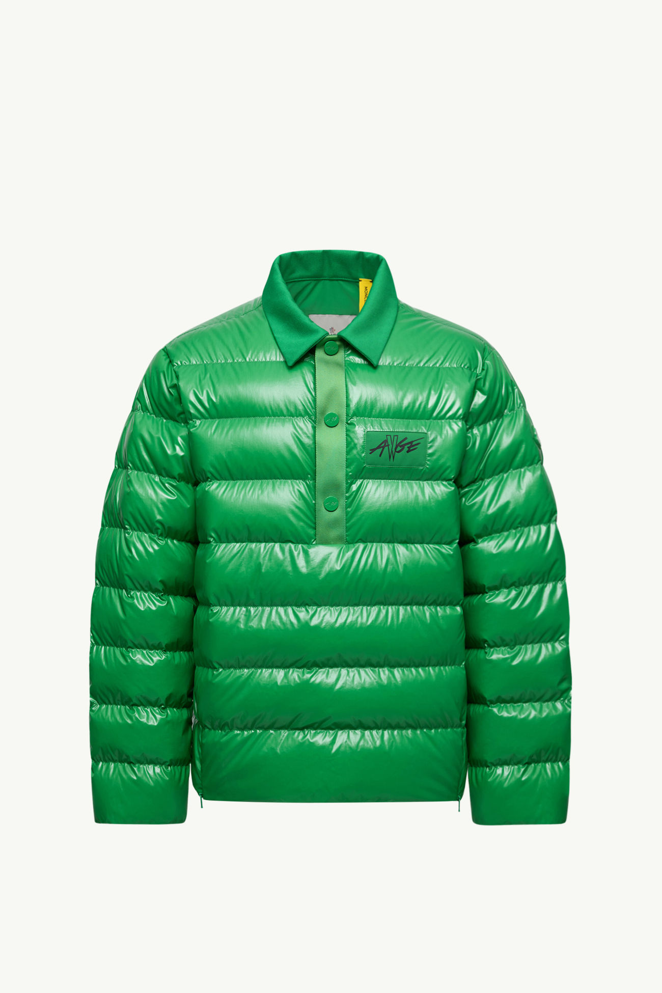 Shacket Polo Imbottita Moncler x A$AP Rocky Vardar Uomo Verde Brillante Moncler 2