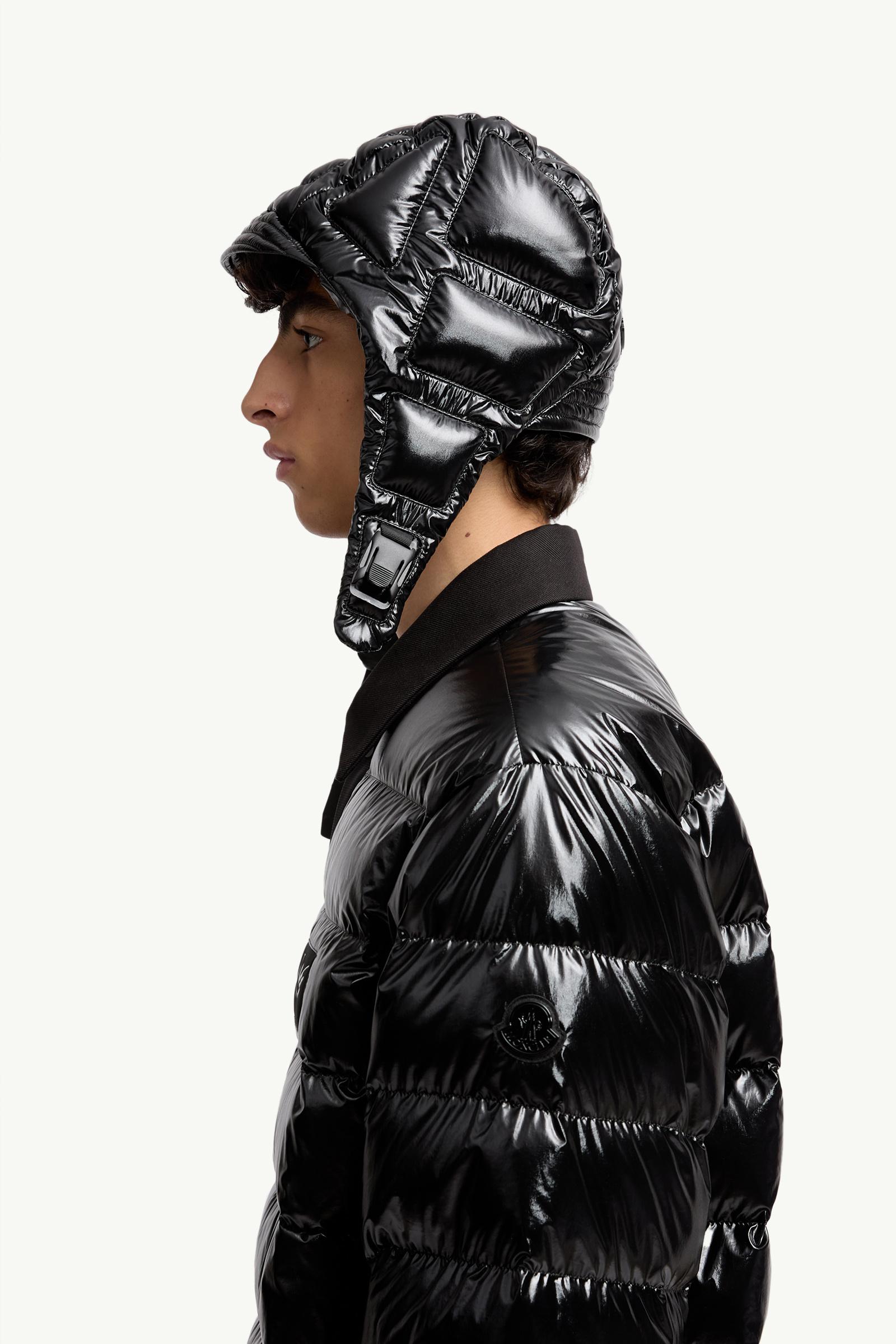 Black Moncler x A$AP Rocky Vardar Down Polo Shirt Jacket - Moncler