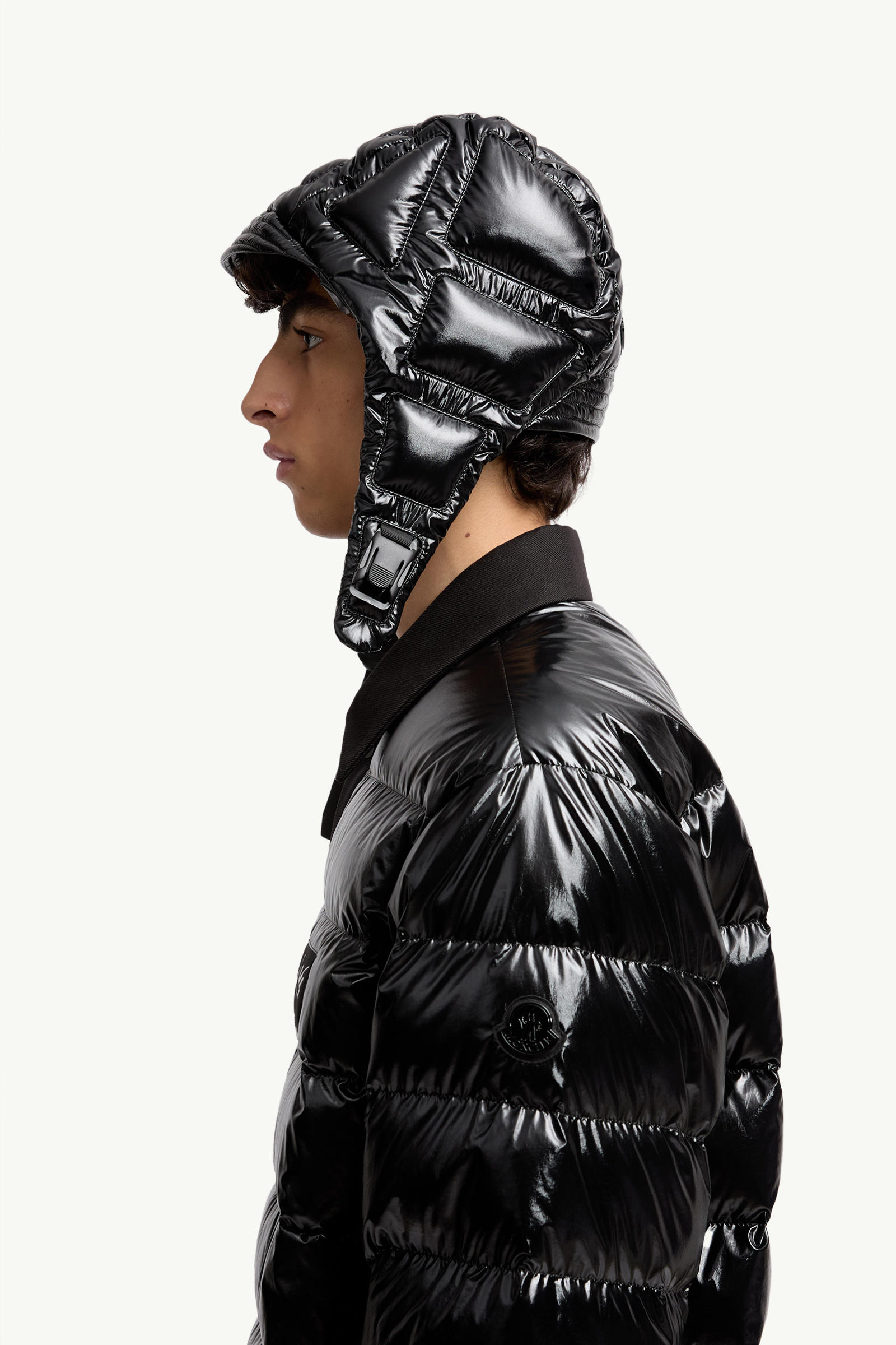 Moncler x A$AP Rocky Vardar羽絨Polo恤外套 中性 黑色 Moncler 2