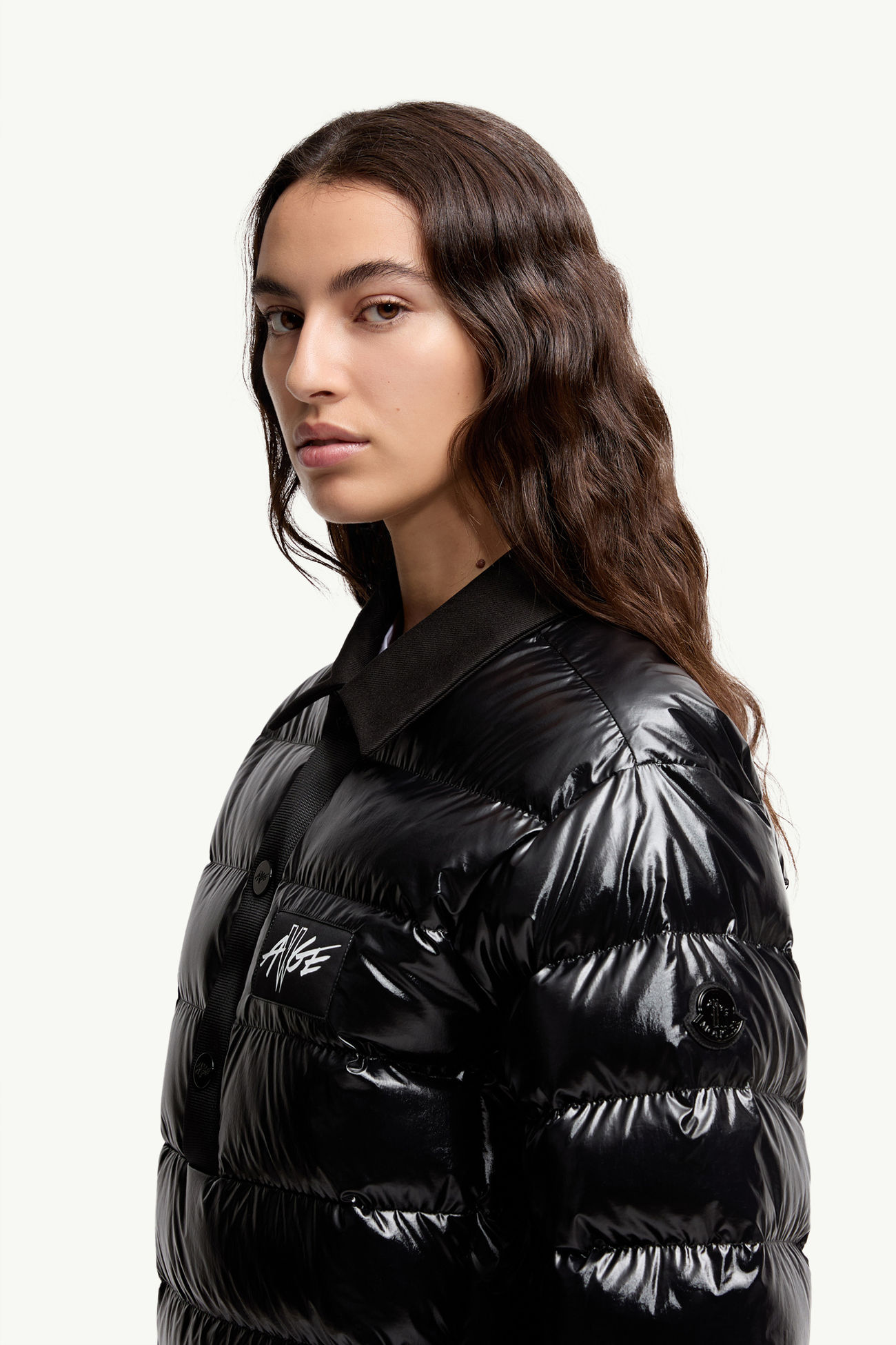 Moncler x A$AP Rocky Vardar Polohemd-Daunenjacke Herren Schwarz Moncler 8