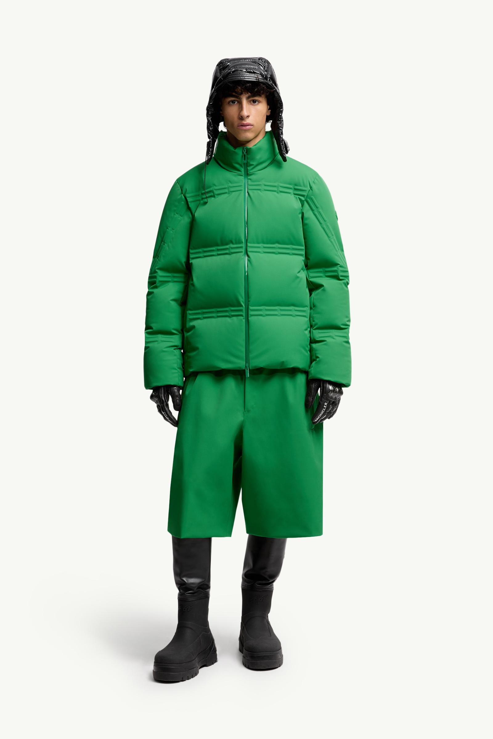 Moncler x A$AP Rocky男女款标识印花短裤 中性 亮绿色 Moncler 1