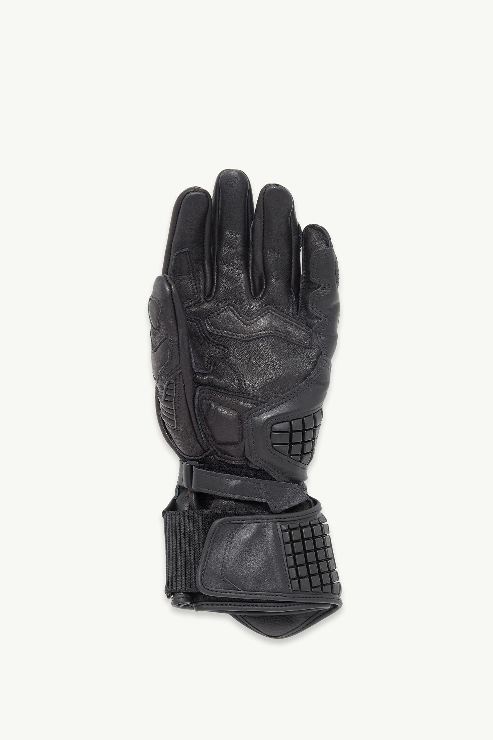 モンクレール　手袋 Black Moncler x A$AP Rocky Leather Gloves - Moncler x A$AP
