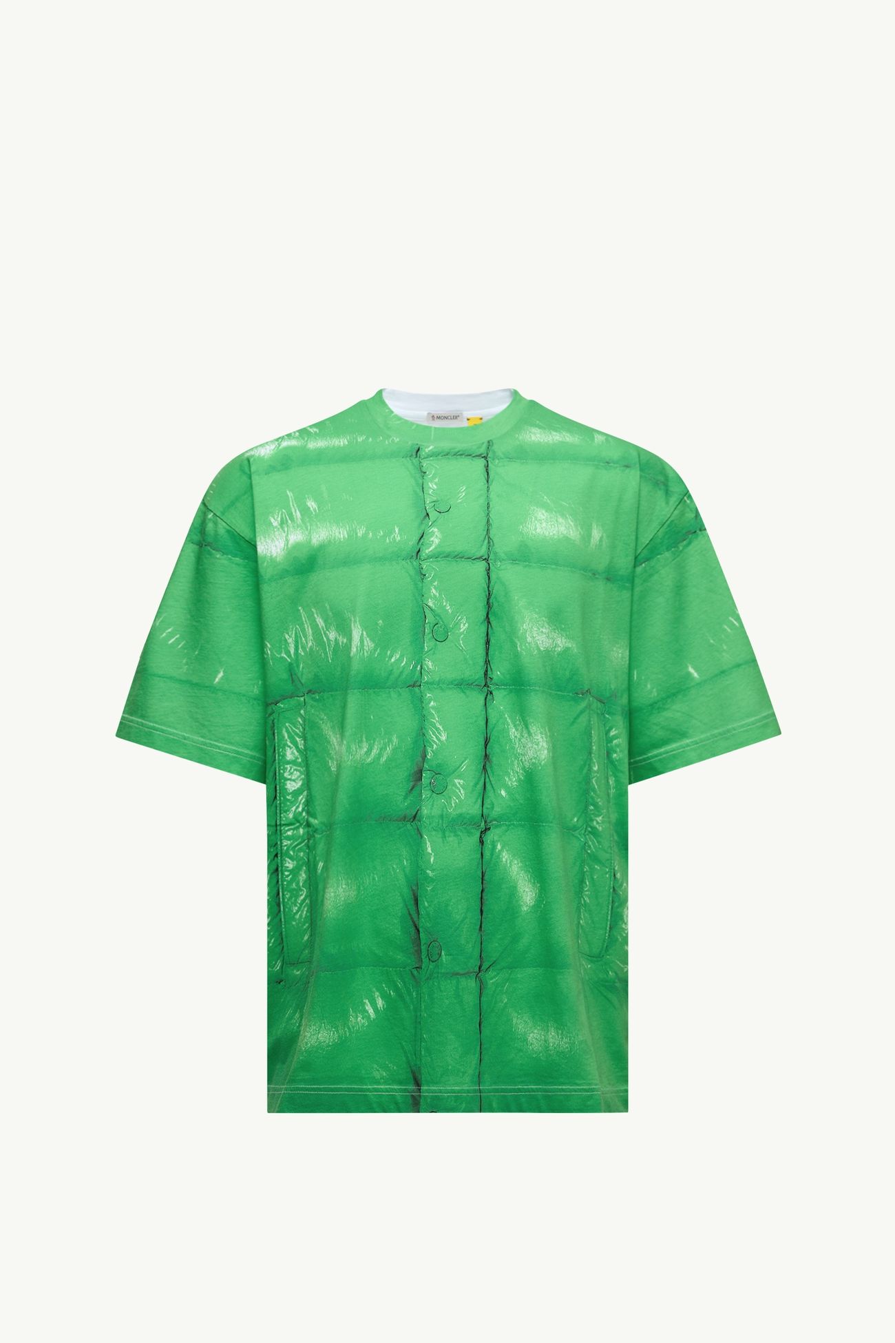 ブライトグリーン Moncler x A$AP Rocky Tシャツ : Moncler x A$AP 