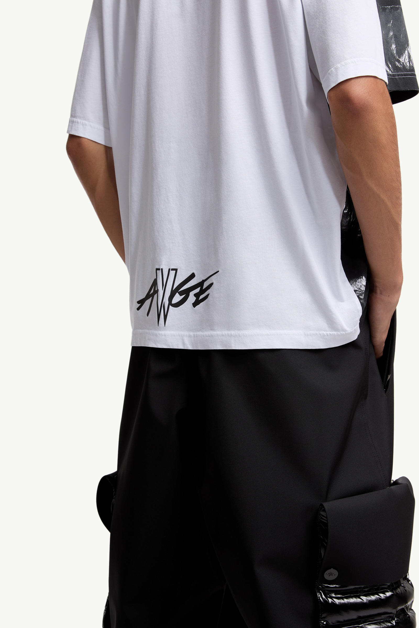 Moncler x A$AP Rocky Cotton T-Shirt Gender Neutral Black Moncler 5
