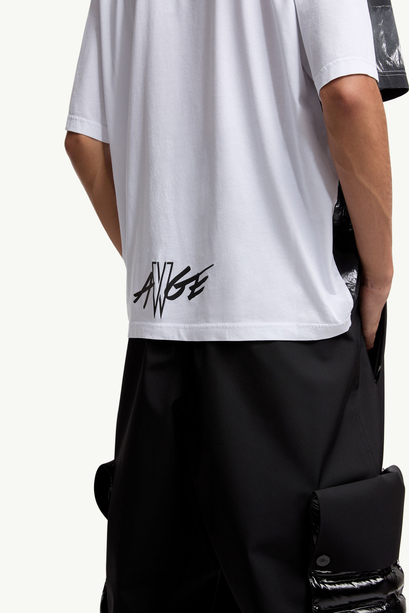 Moncler x A$AP Rocky Tシャツ メンズ ブラック Moncler 5