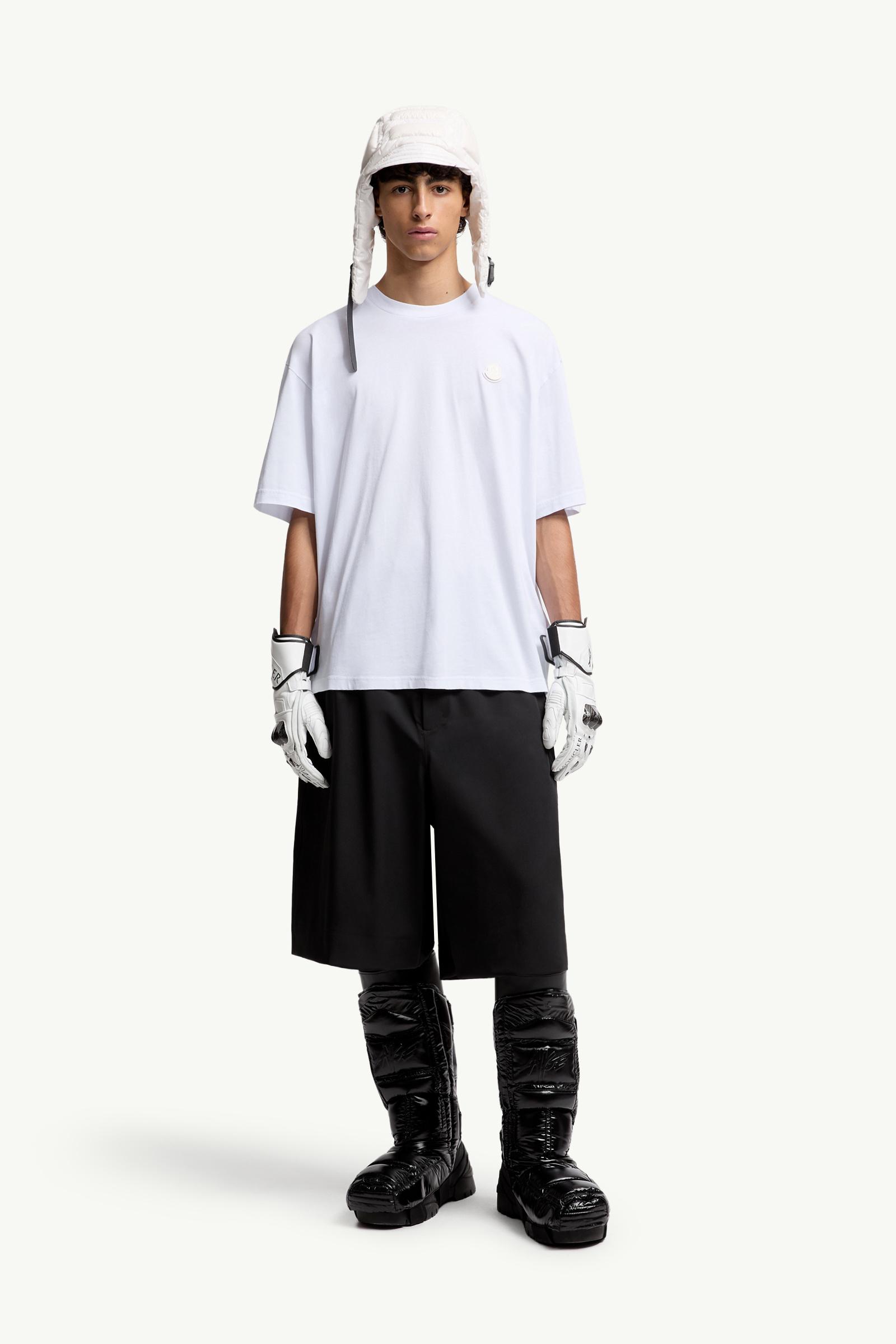 White Moncler x A$AP Rocky Cotton T-Shirt - Moncler x A$AP Rocky