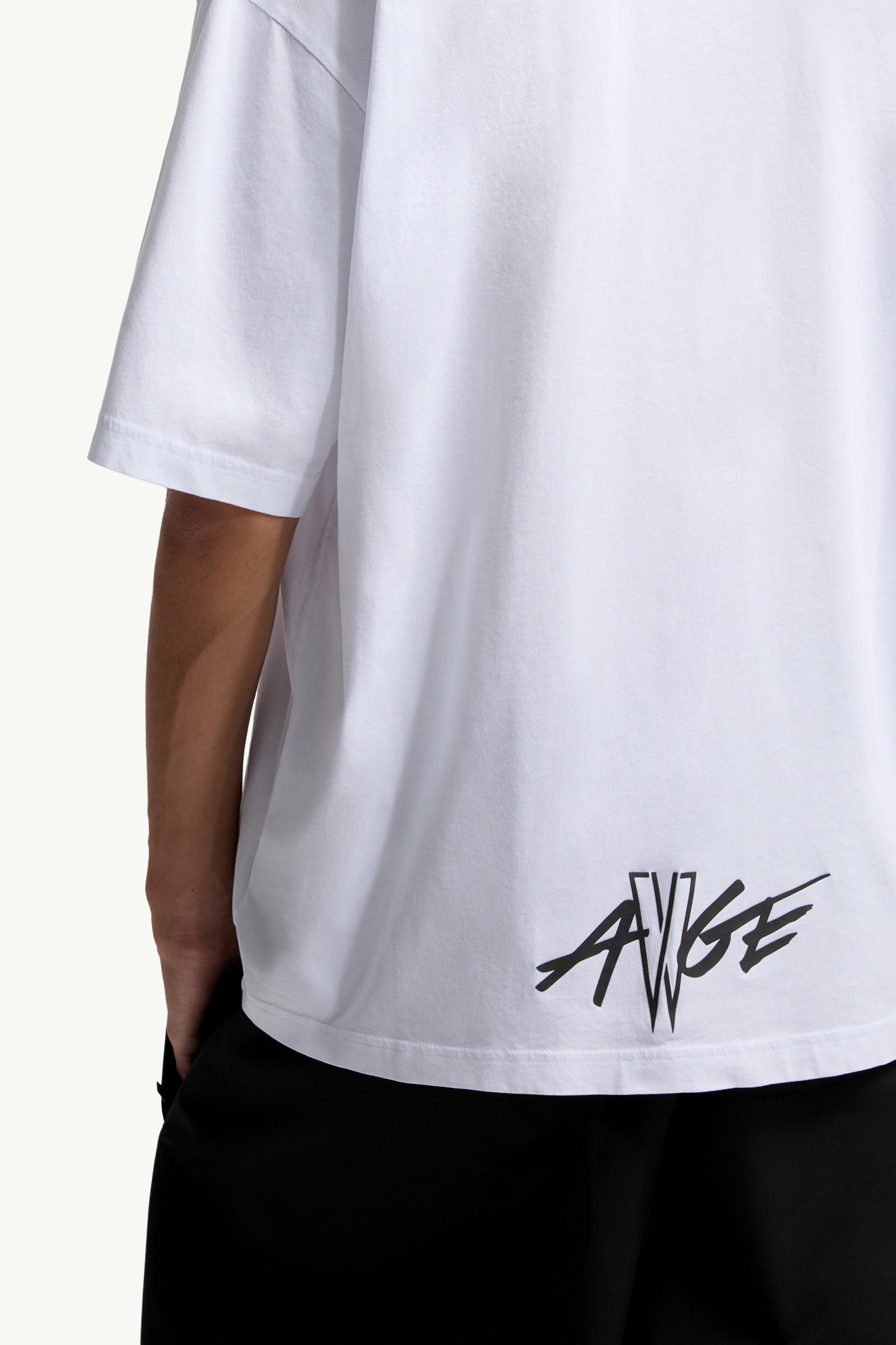 Moncler x A$AP Rocky Cotton T-Shirt Gender Neutral White Moncler 5