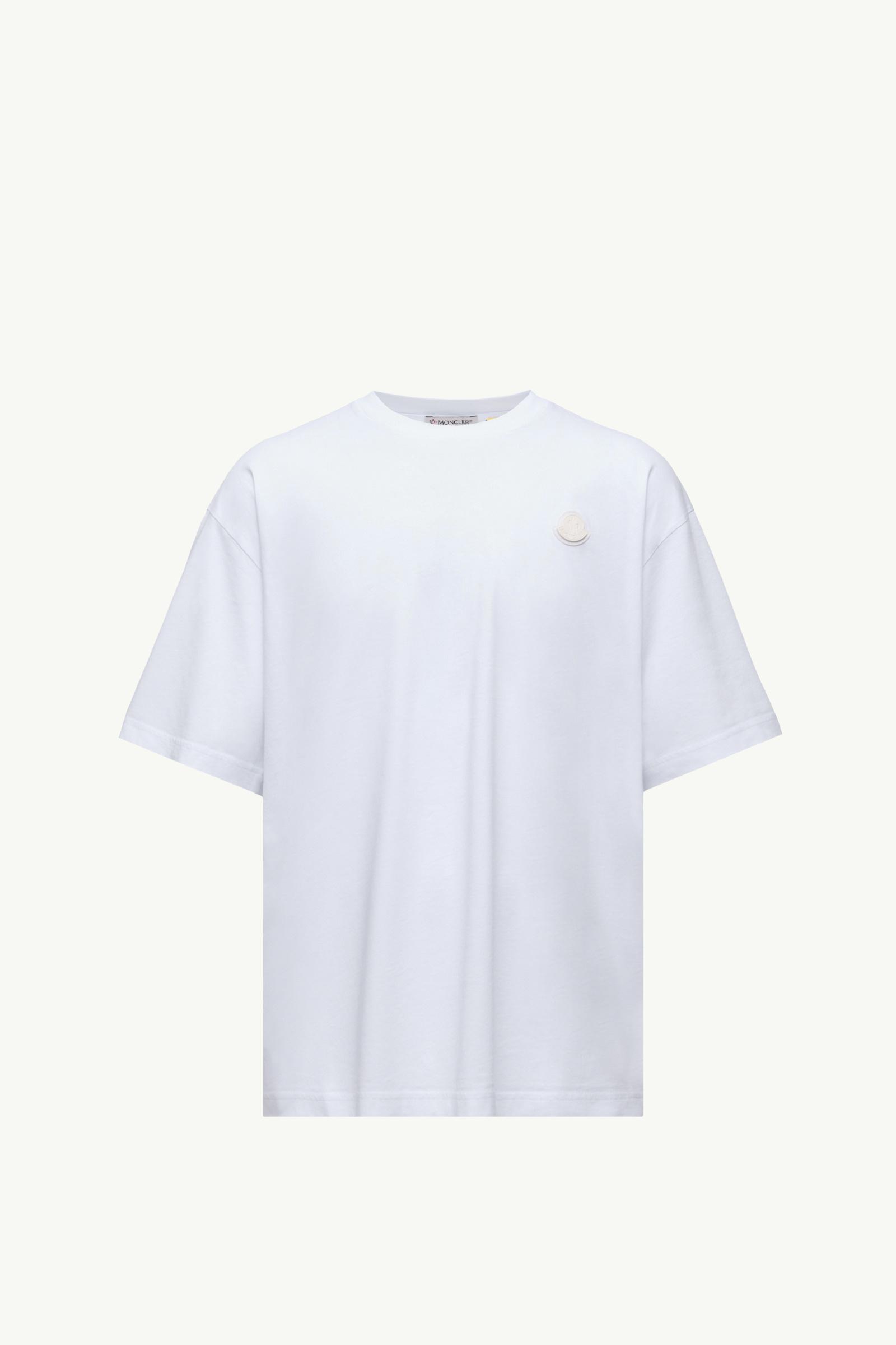 MONCLER ホワイト Tシャツ Moncler Enfant t-shirt White unisex