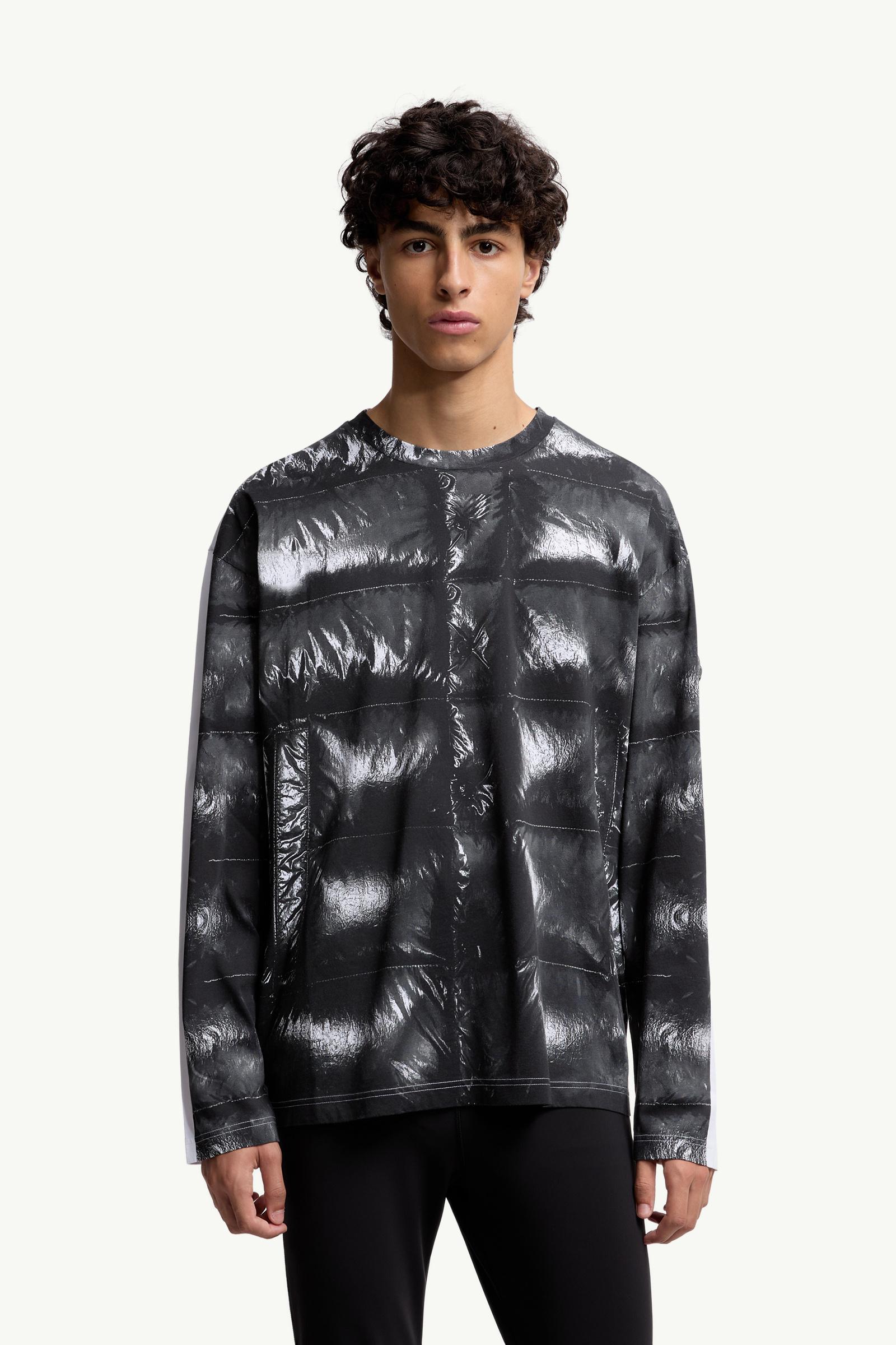 Black Moncler x A$AP Rocky Cotton Long Sleeve T-Shirt - Moncler x
