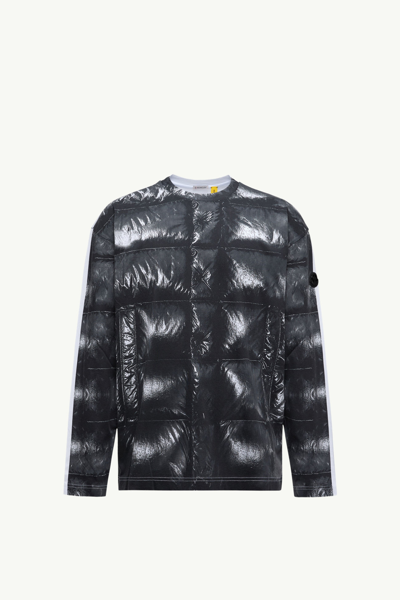 Moncler x A$AP Rocky棉質長袖T恤 男士 黑色 Moncler 2