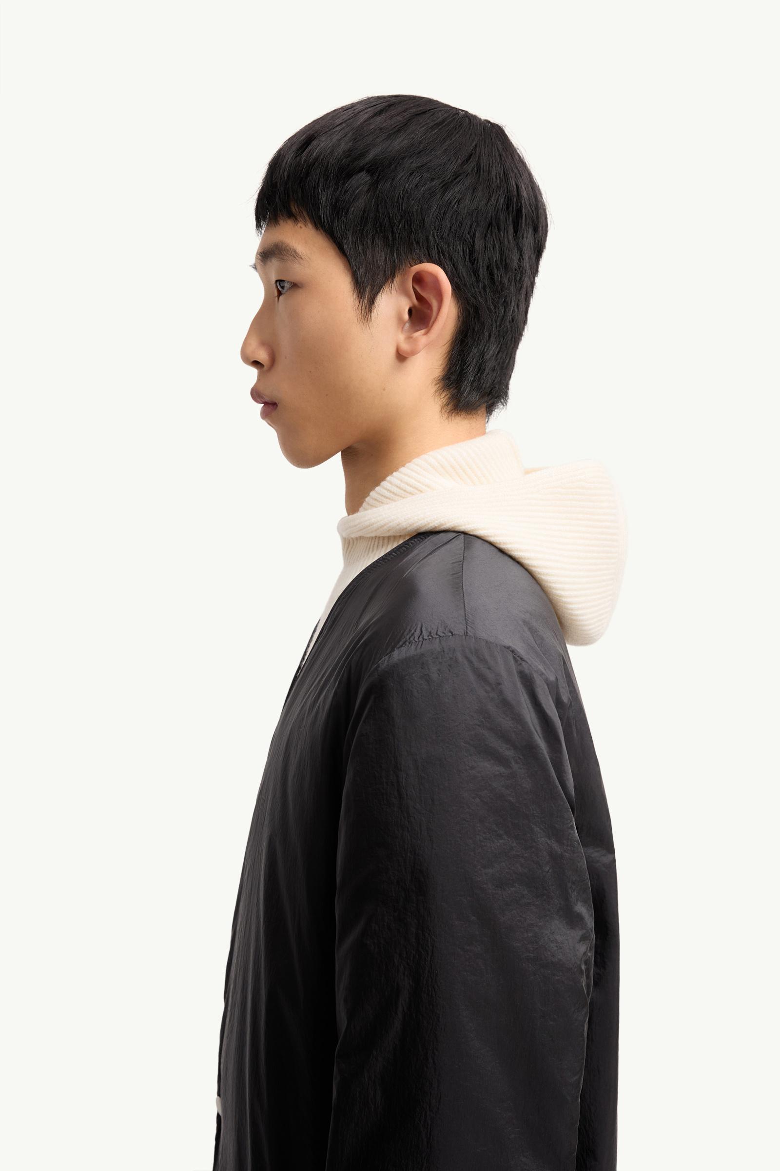 Navy Blue Moncler + JIL SANDER Rhamnose 3-in-1 Wool Mono-Breasted