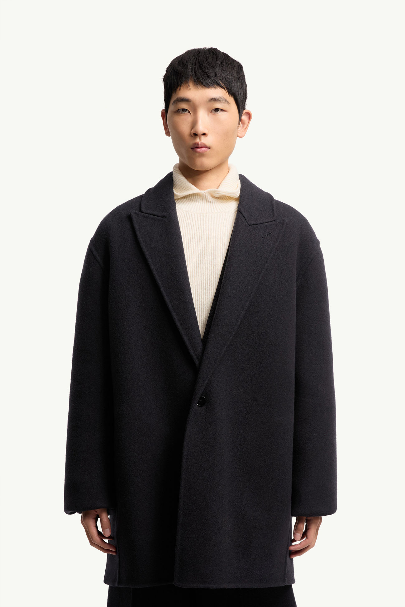 ネイビーブルー Moncler + JIL SANDER Rhamnose ダウンジャケット 