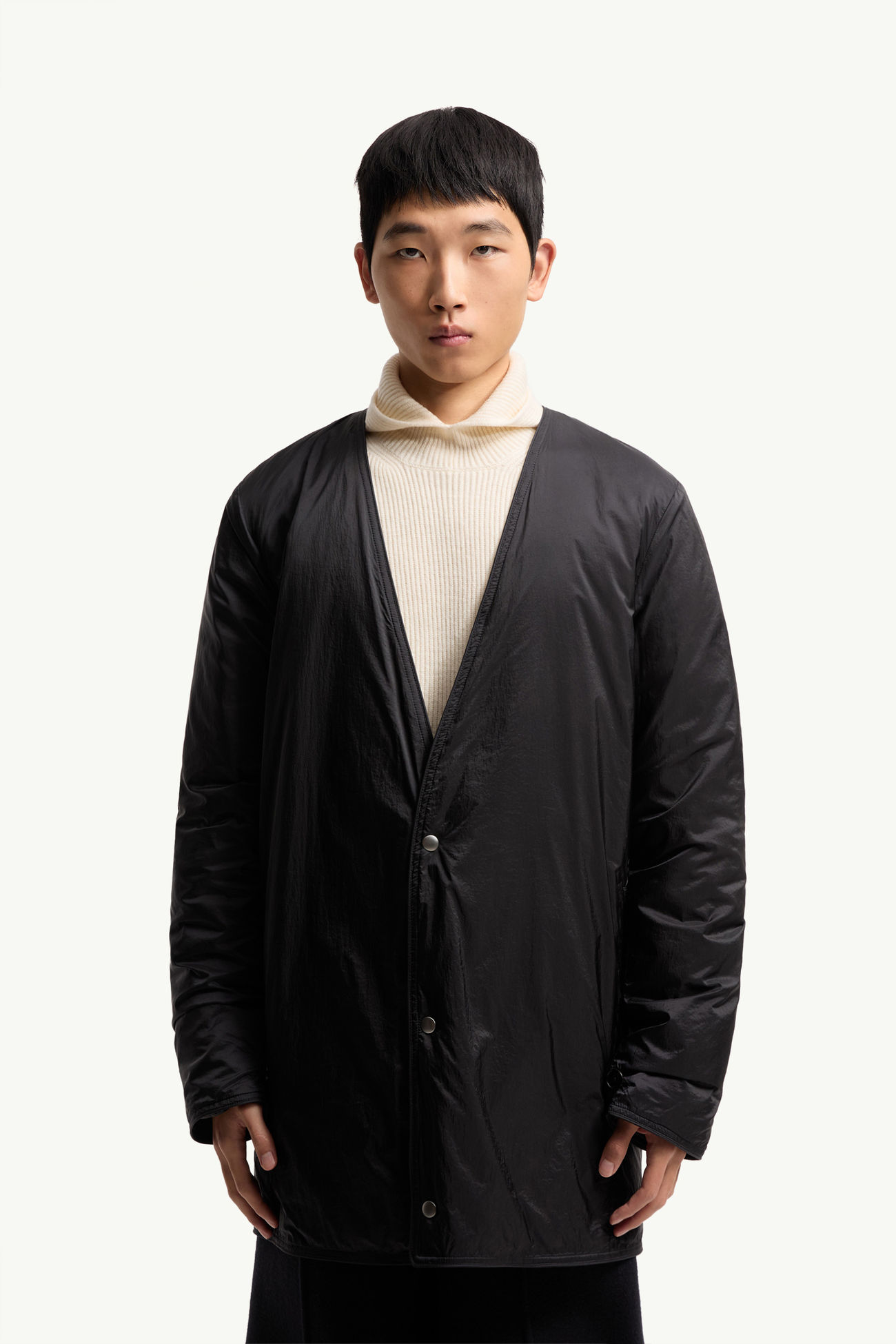 Doudoune Rhamnose Moncler + JIL SANDER 3-en-1 en laine Hommes Bleu marine Moncler 5