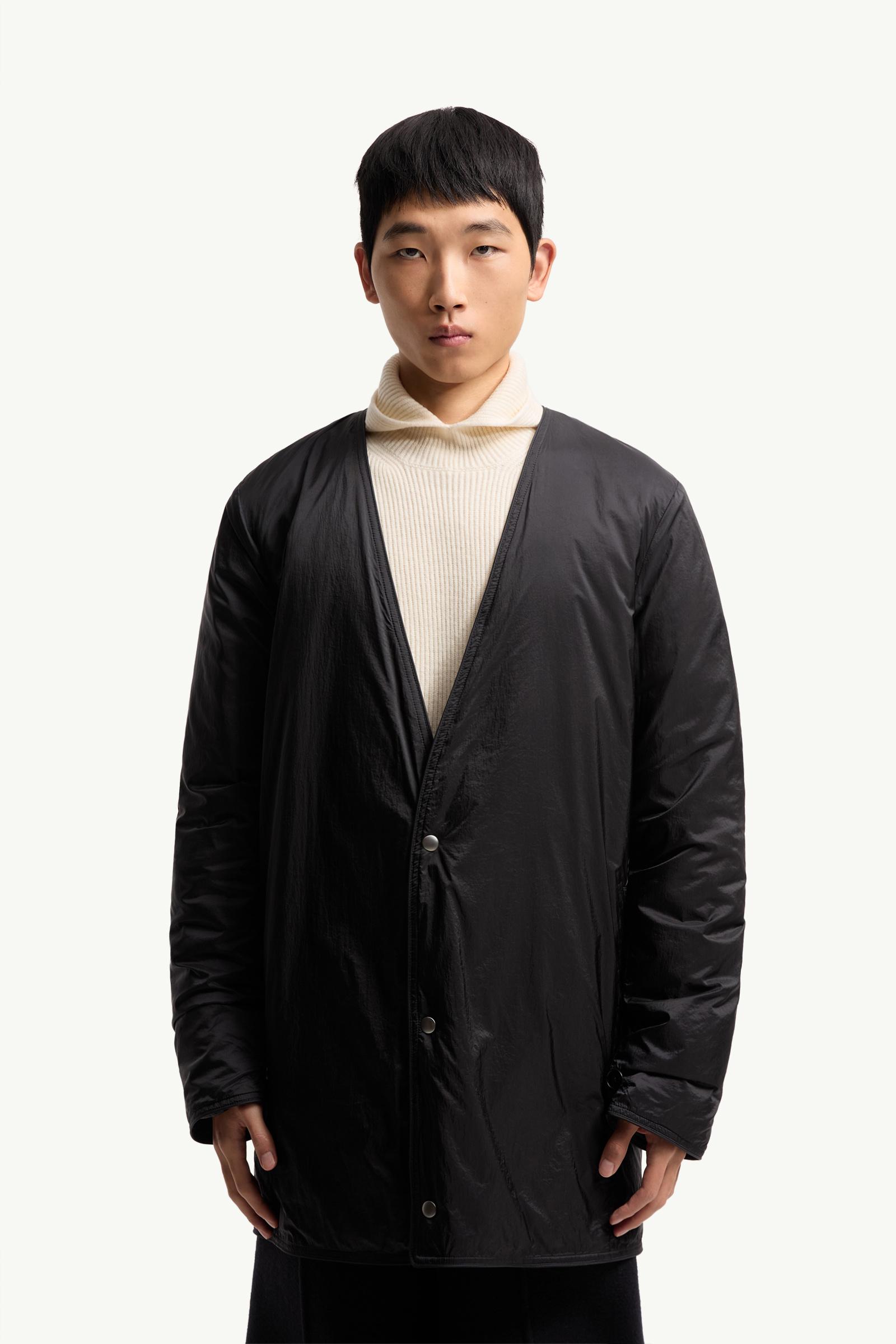 Navy Blue Moncler + JIL SANDER Rhamnose 3-in-1 Wool Mono-Breasted