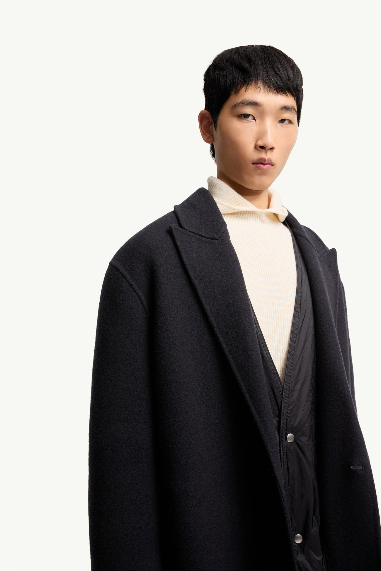 ネイビーブルー Moncler + JIL SANDER Rhamnose ダウンジャケット 