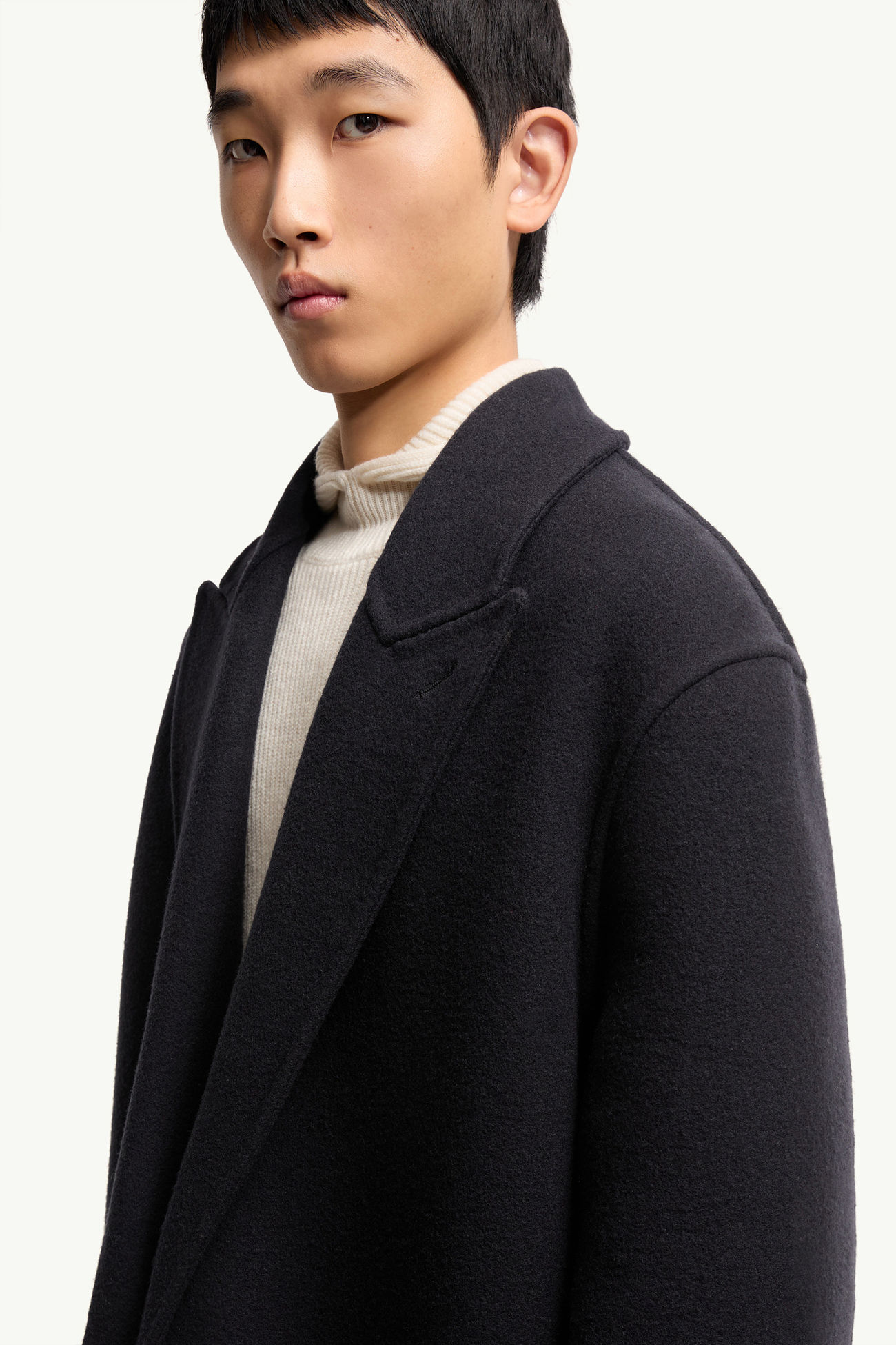 ネイビーブルー Moncler + JIL SANDER Rhamnose ダウンジャケット 