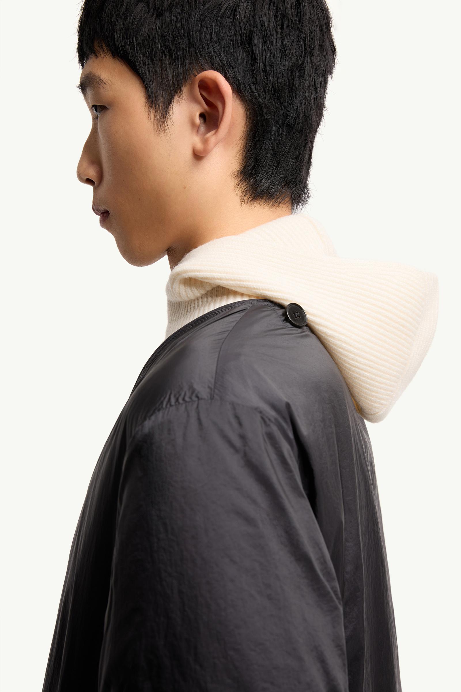 Navy Blue Moncler + JIL SANDER Rhamnose 3-in-1 Wool Mono-Breasted