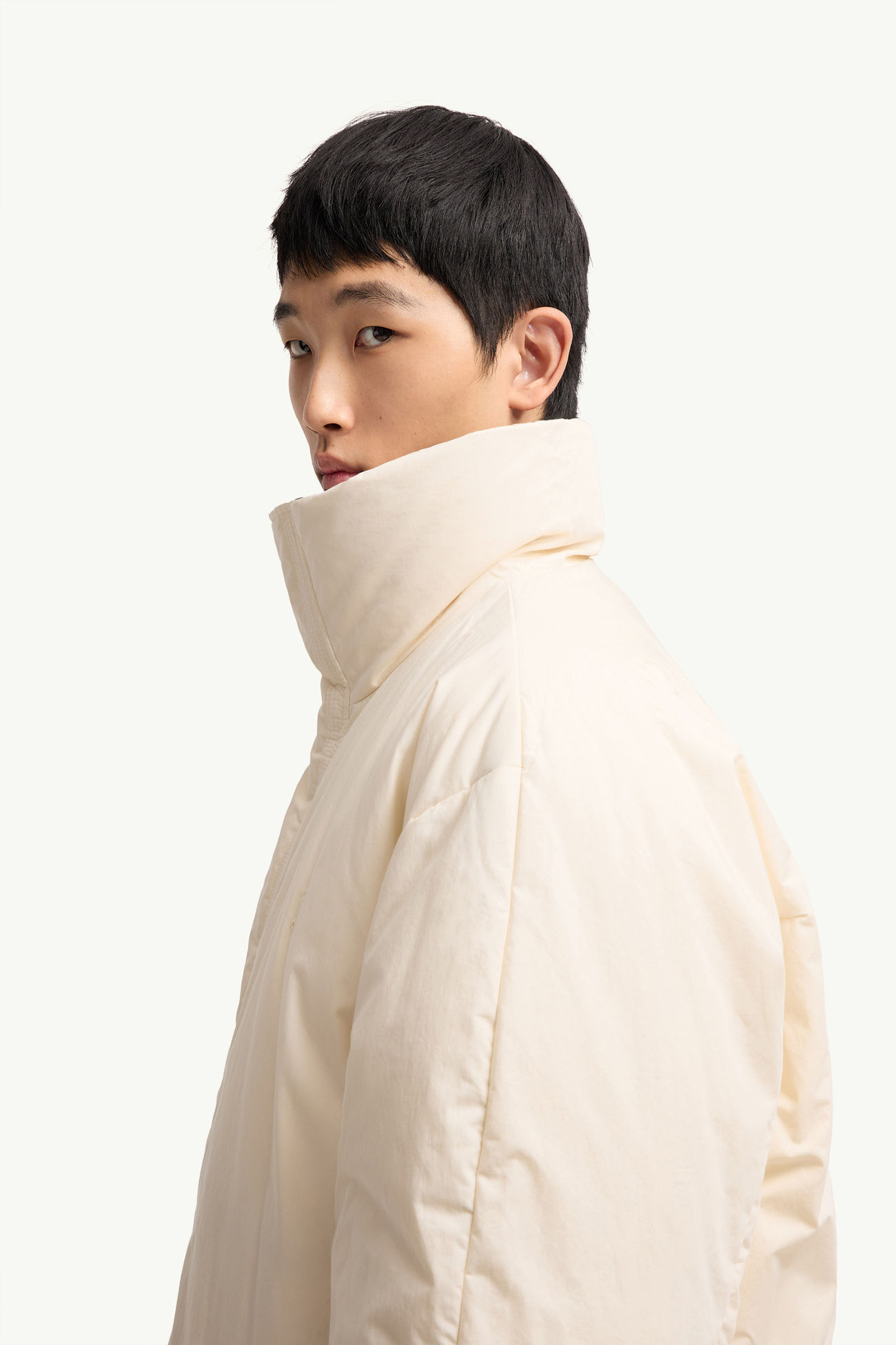 ネイビーブルー Moncler + JIL SANDER Penguinone ショートダウン 